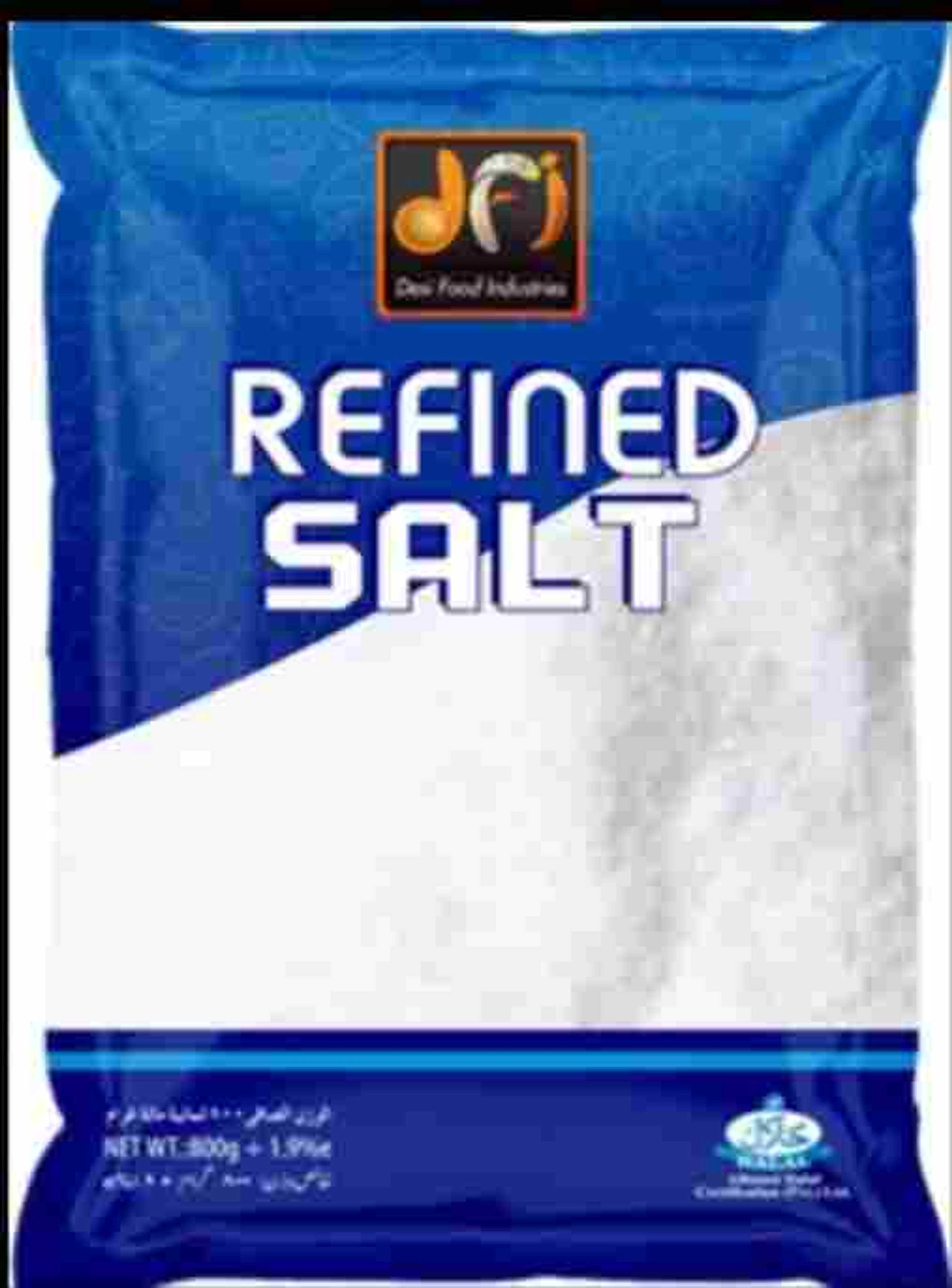 Desi Food Industries - Refined Salt - 800gm