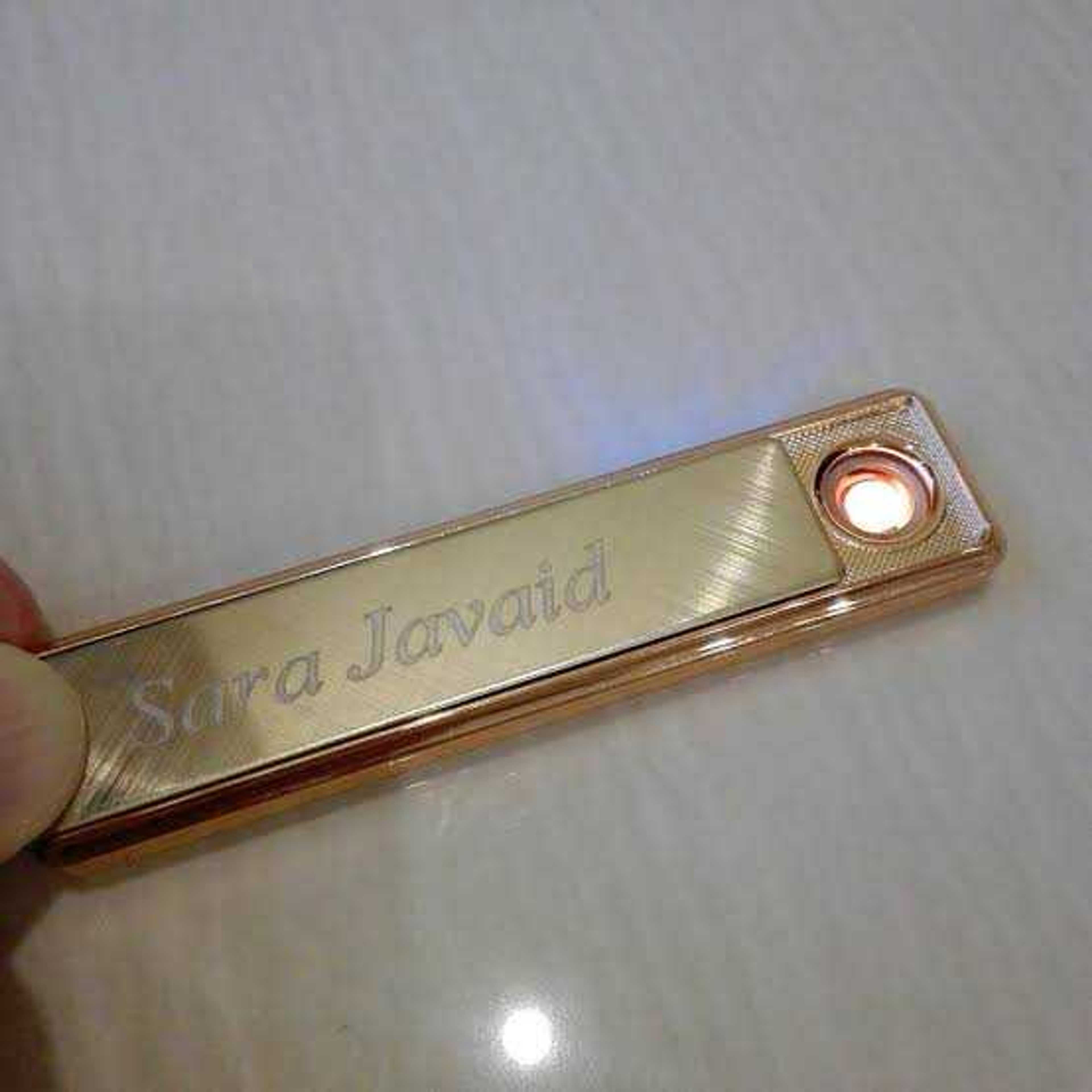 Customized Name Engrave Electronic Lighter