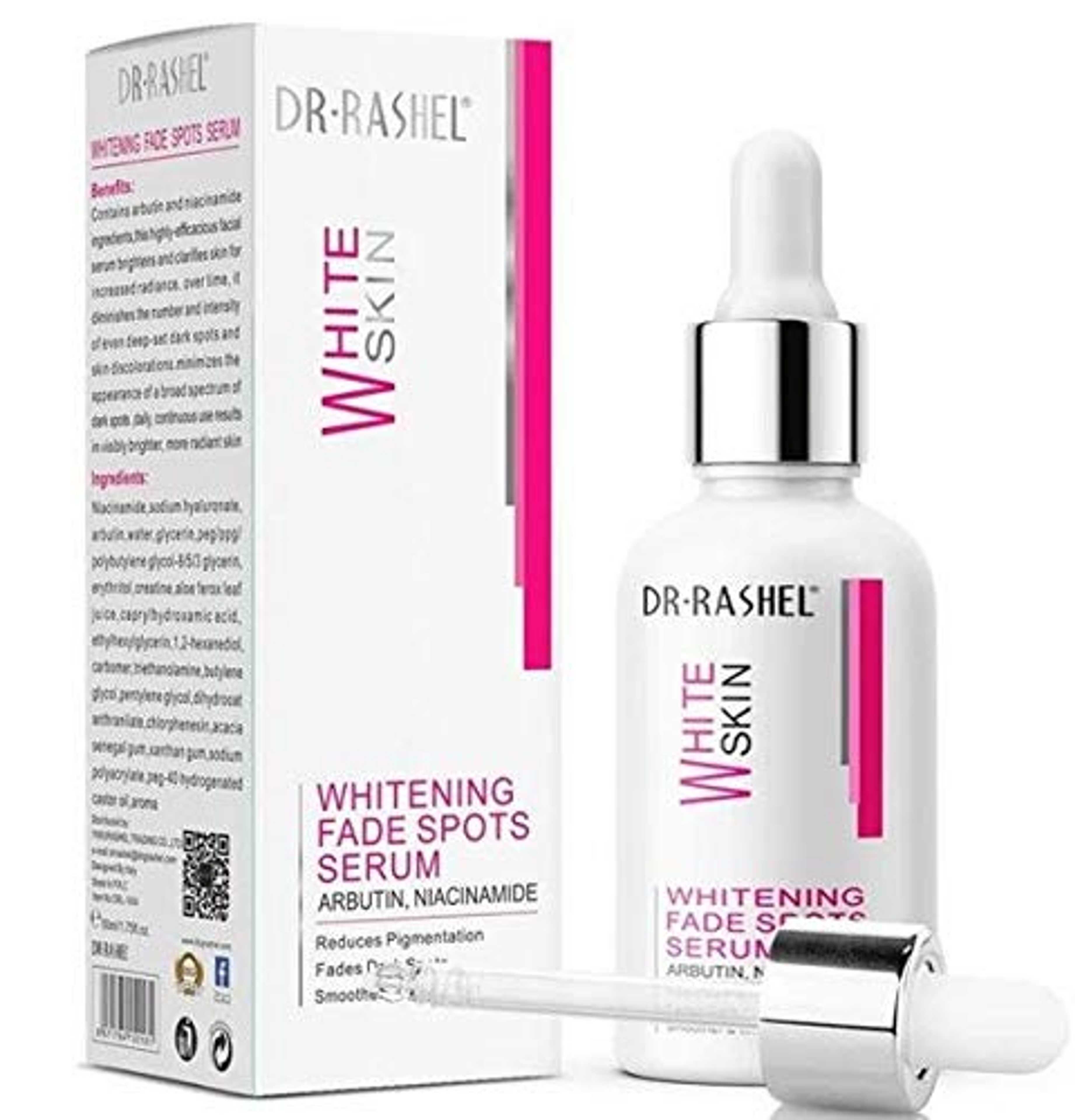 Dr Rashel Fade Dark Spots Face Serum - Reduces Pigmentation Smoother and Clear Skin - Product Main Image