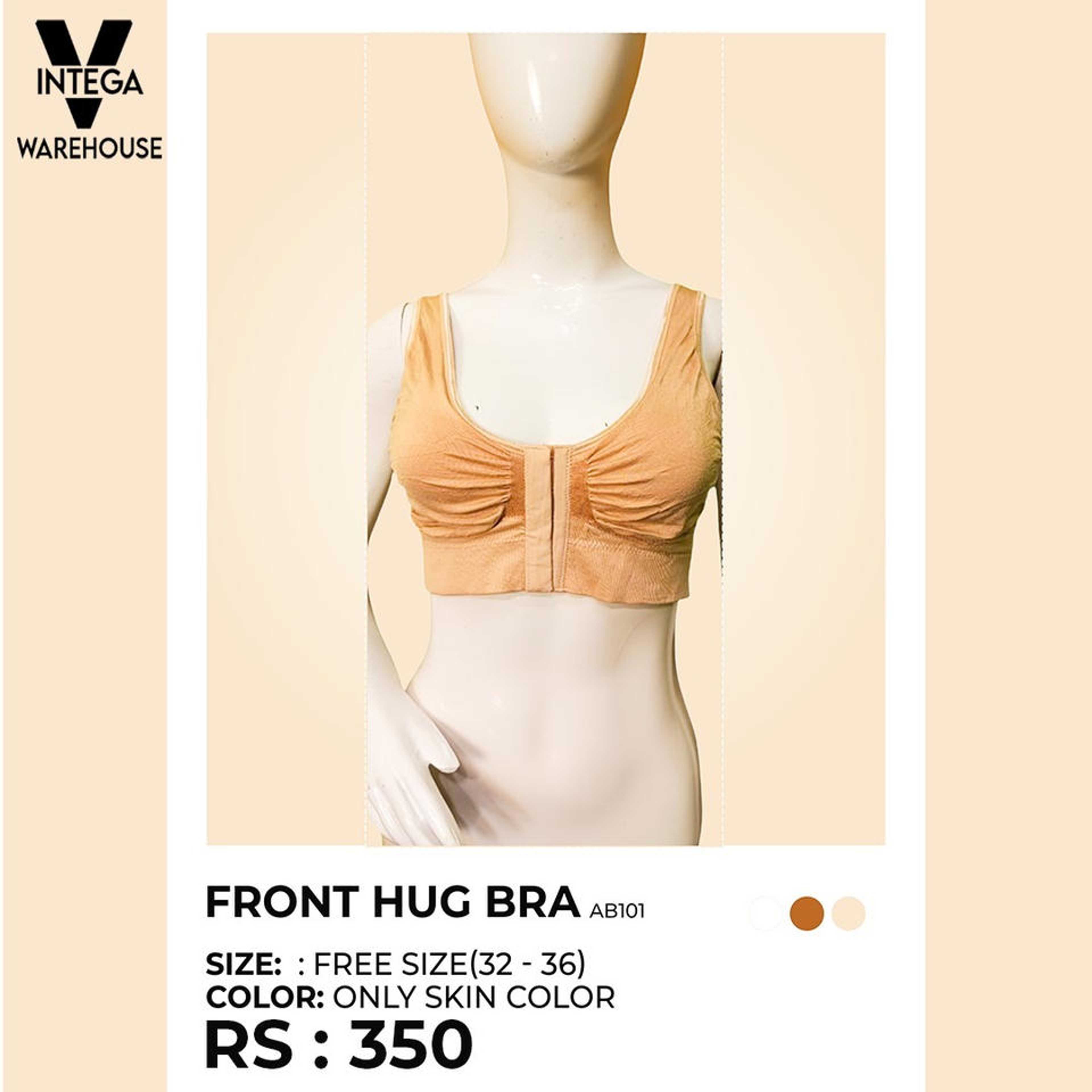 Front Hug Bra  - Product Main Image