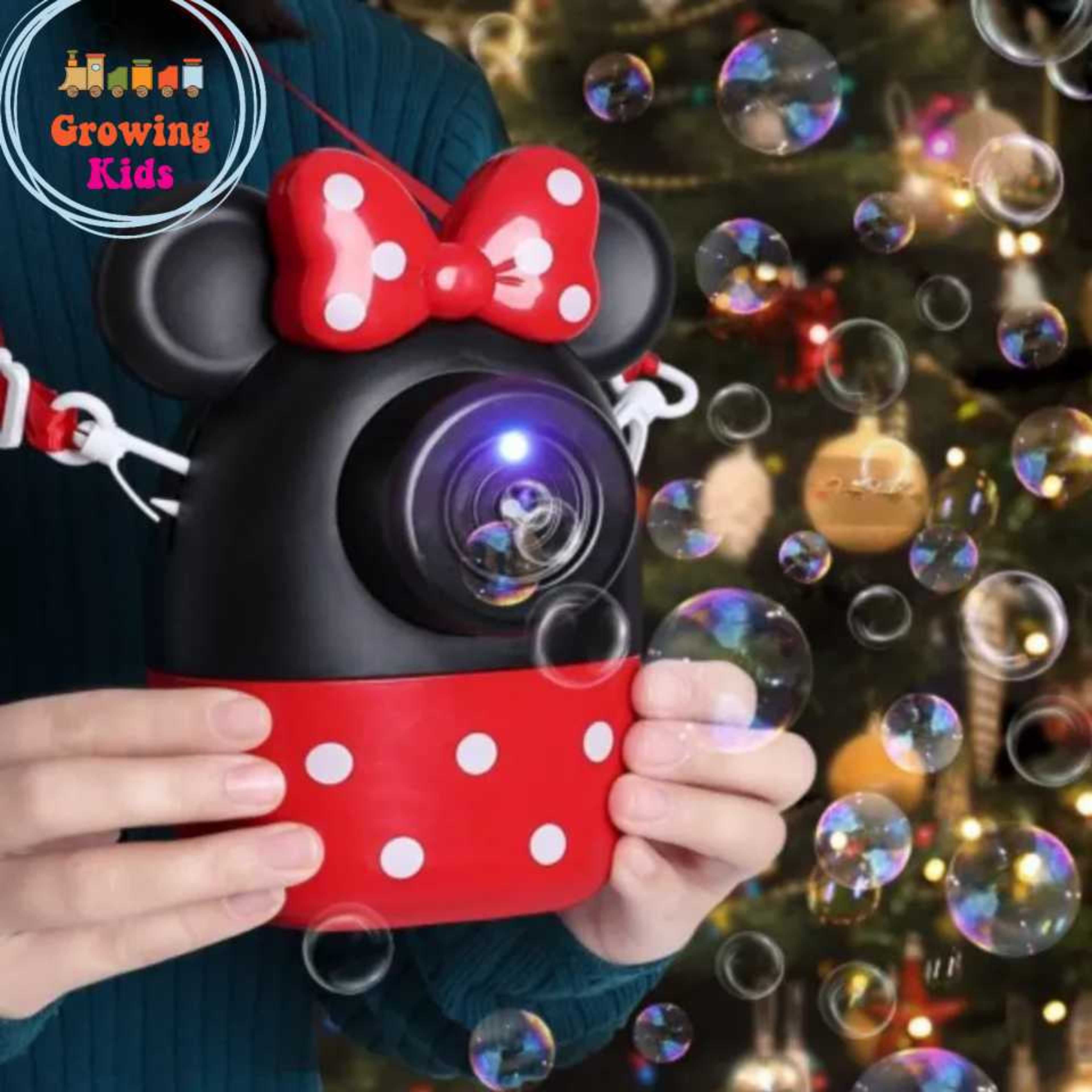 

Disney  Minnie Automatic Bubble Blowing Machine

