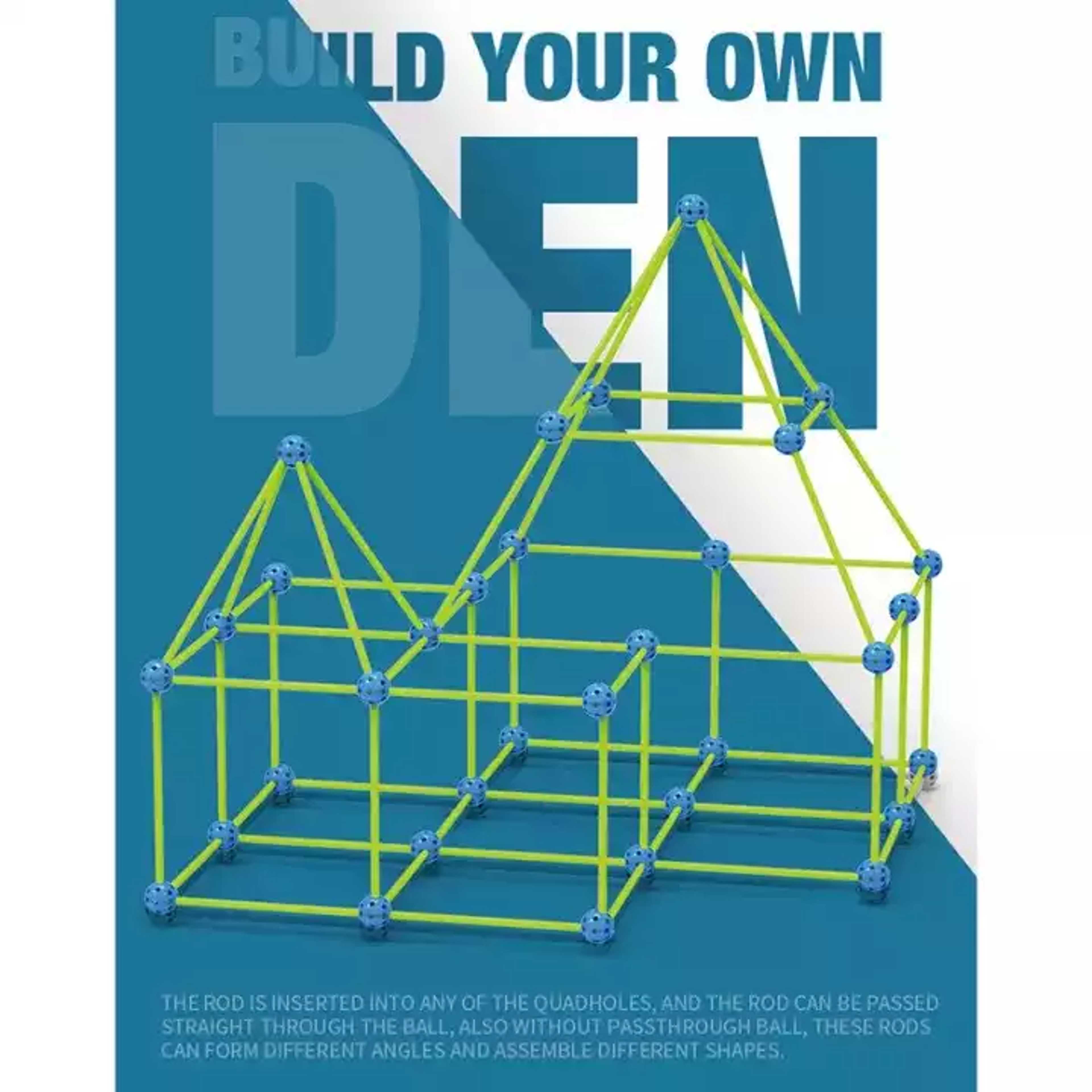 Build Your Own Den 100 Pieces