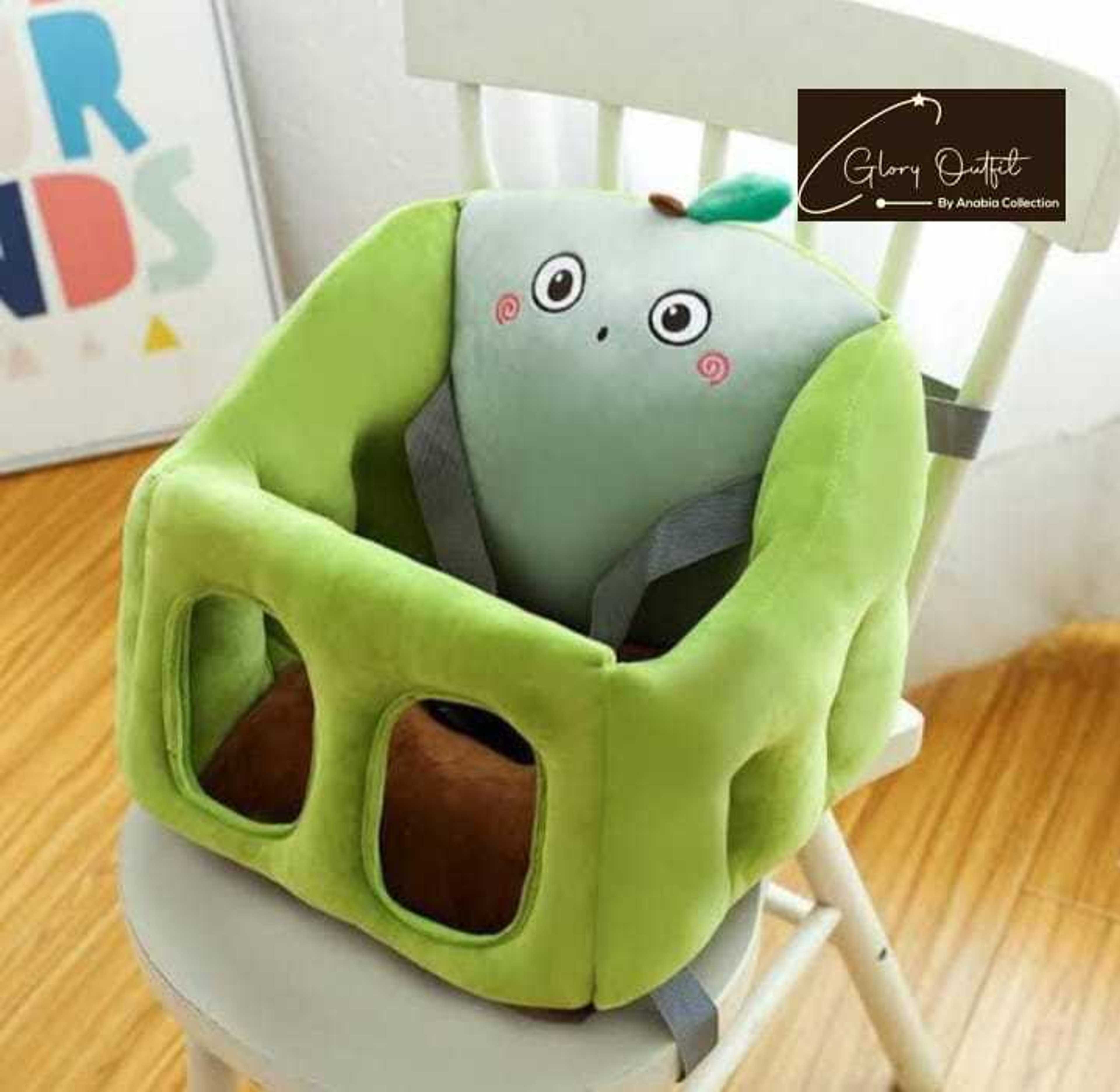 Multifunctional plush baby chair