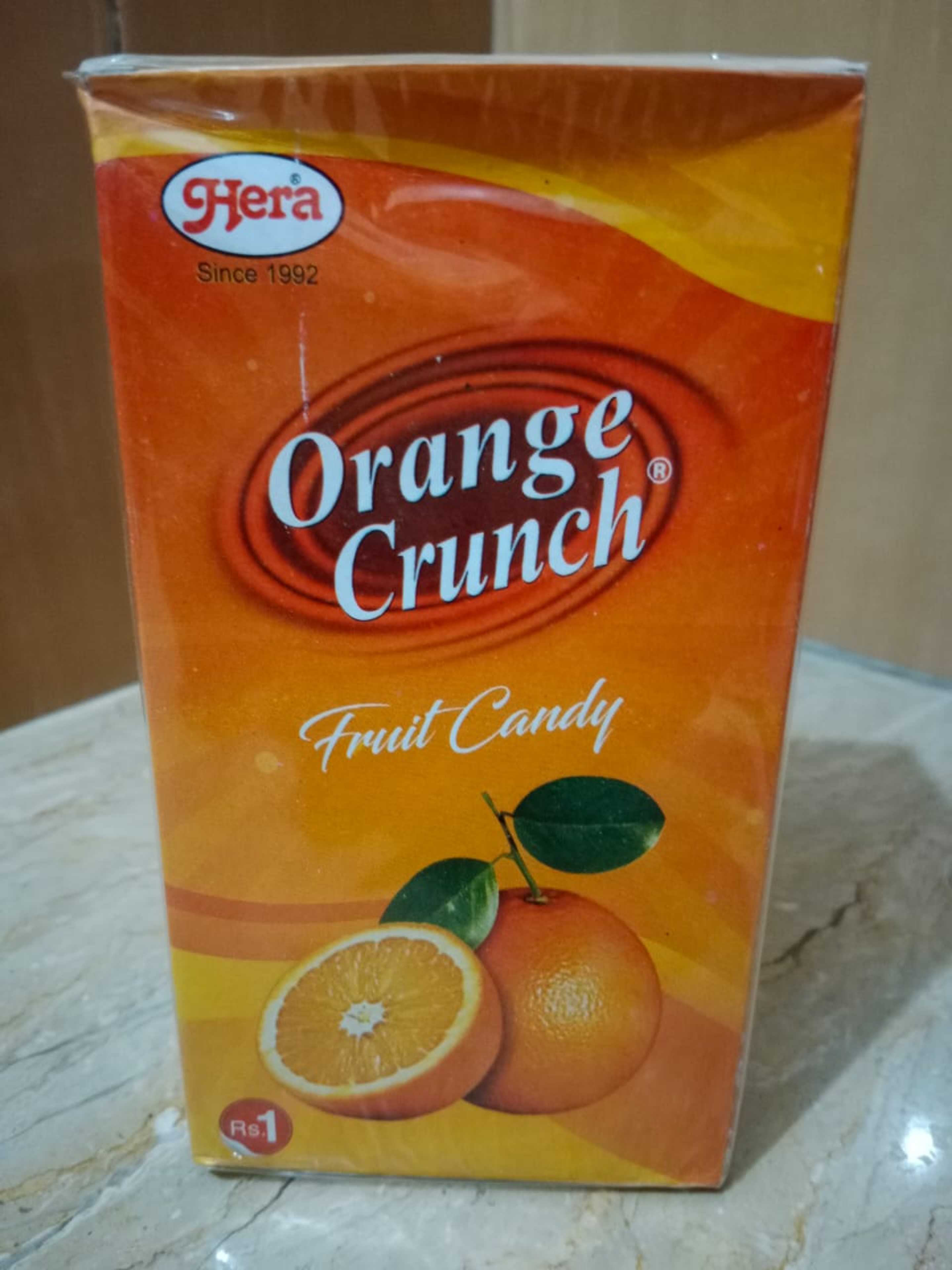 Hera Orange Crunch Candy
