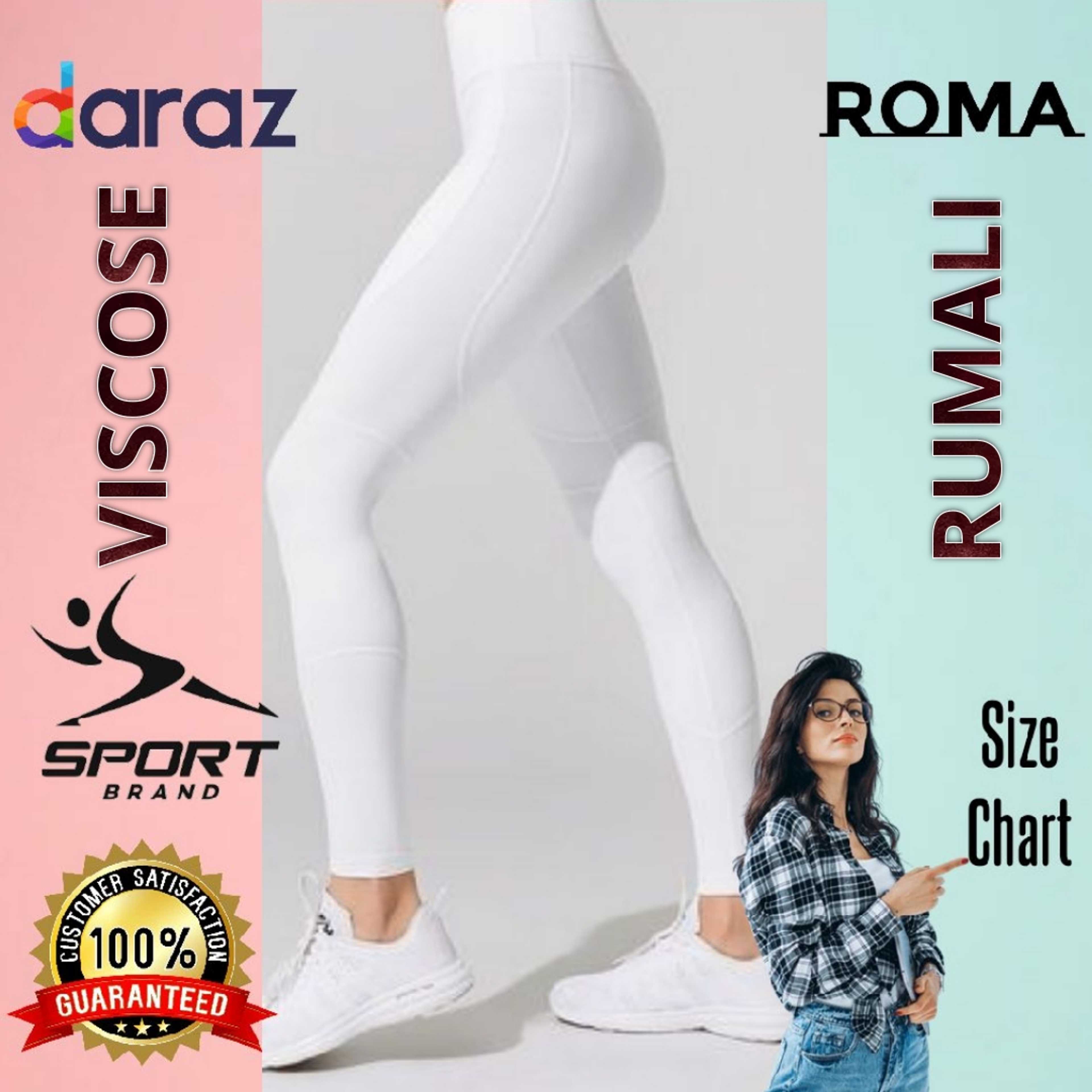 ROMA Store Premium Viscose High Stretchable Tights for Women