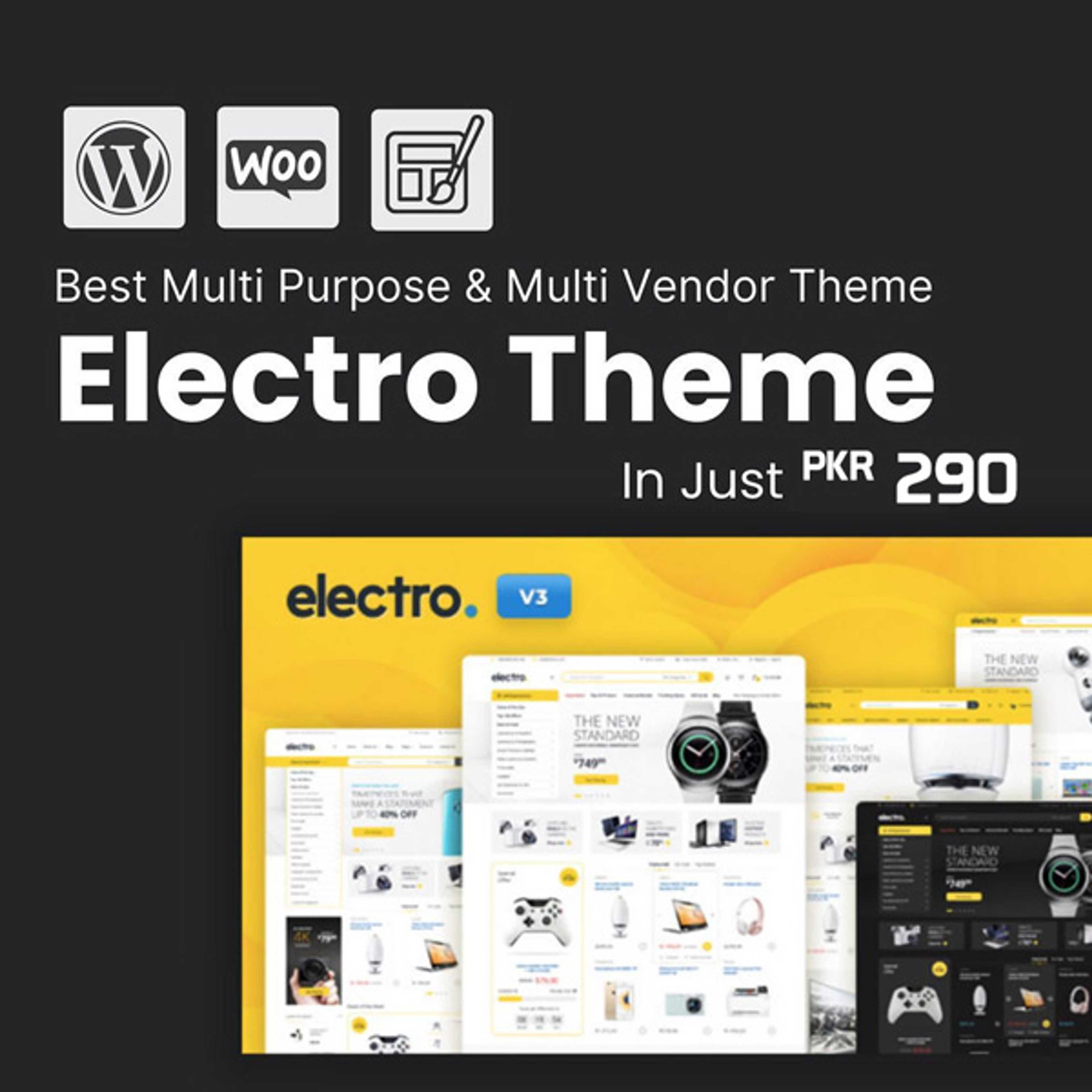 Electro Theme Best Multi Purpose and multi vendor theme