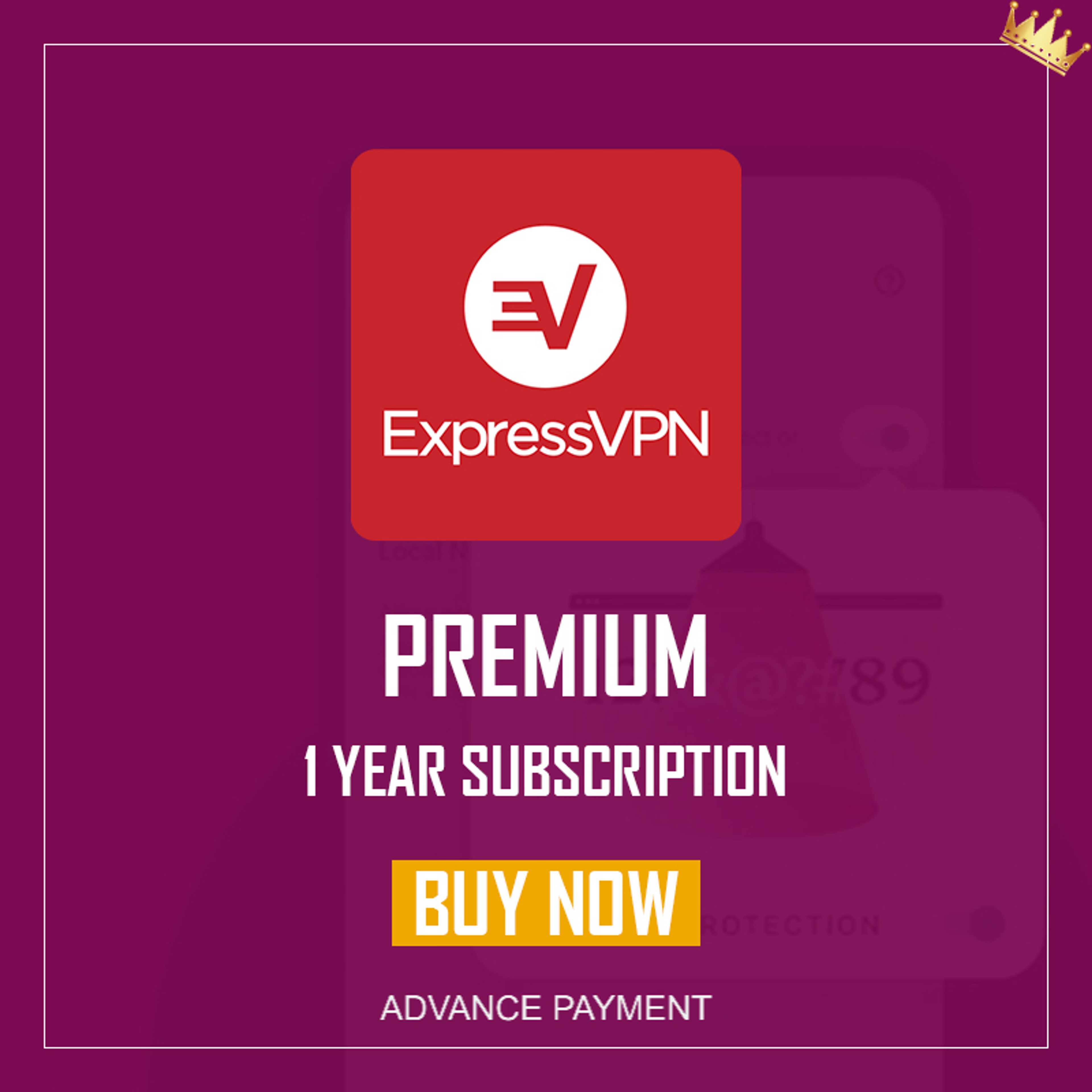 Express VPN 1 year subscription 