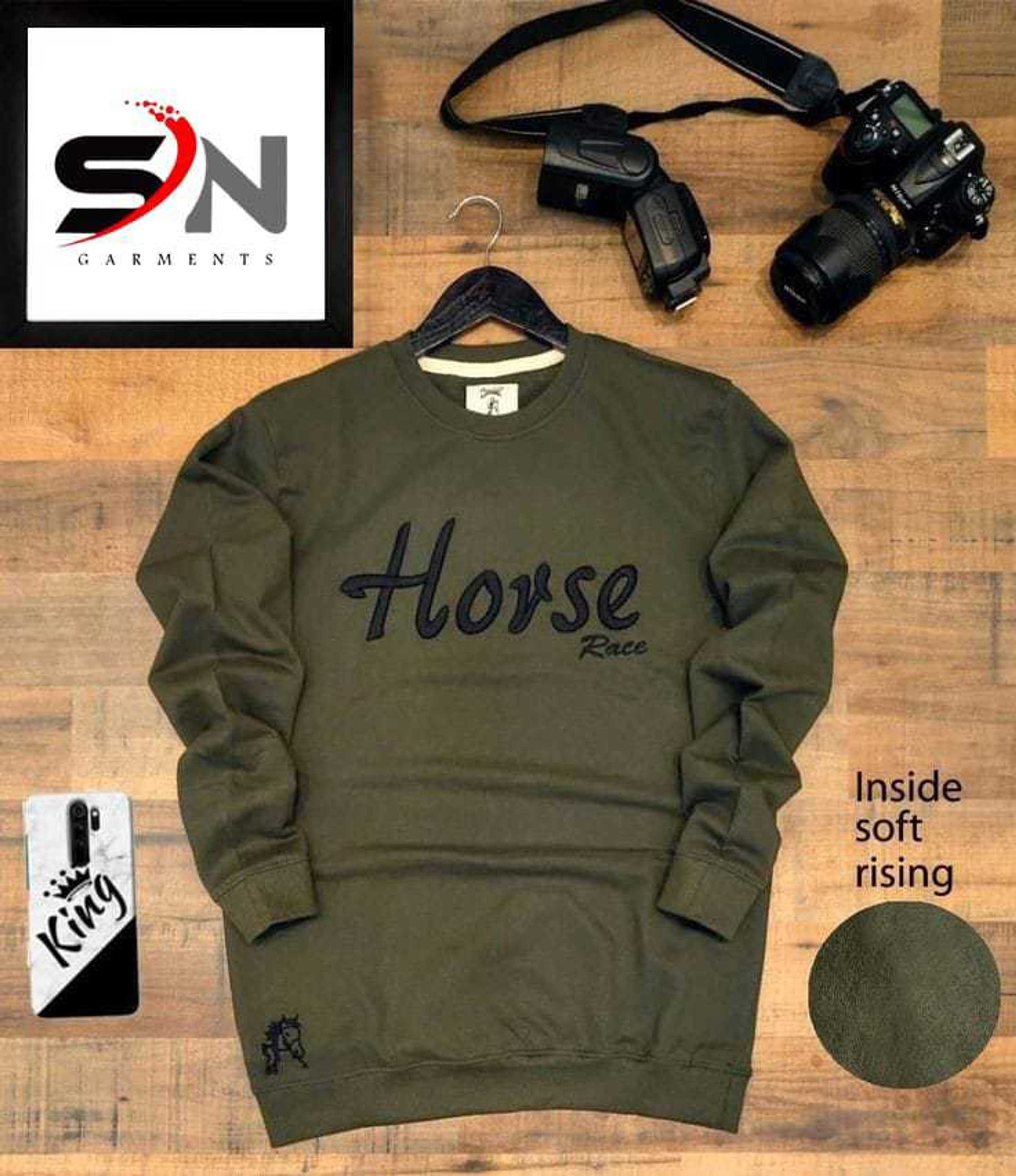 SN GARMENTS ( Stylish horse sweatshirt )