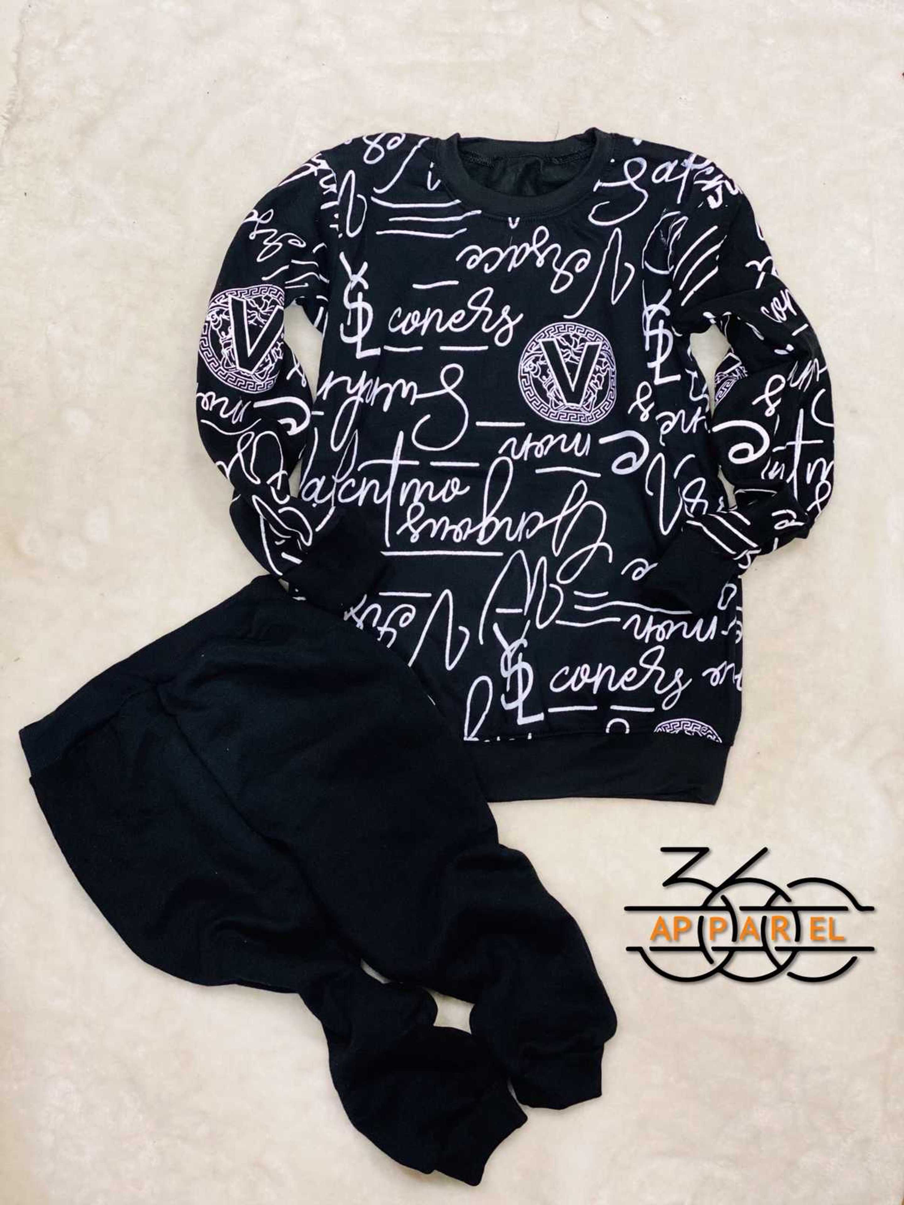 Printed Sweatshirt & Trouser 