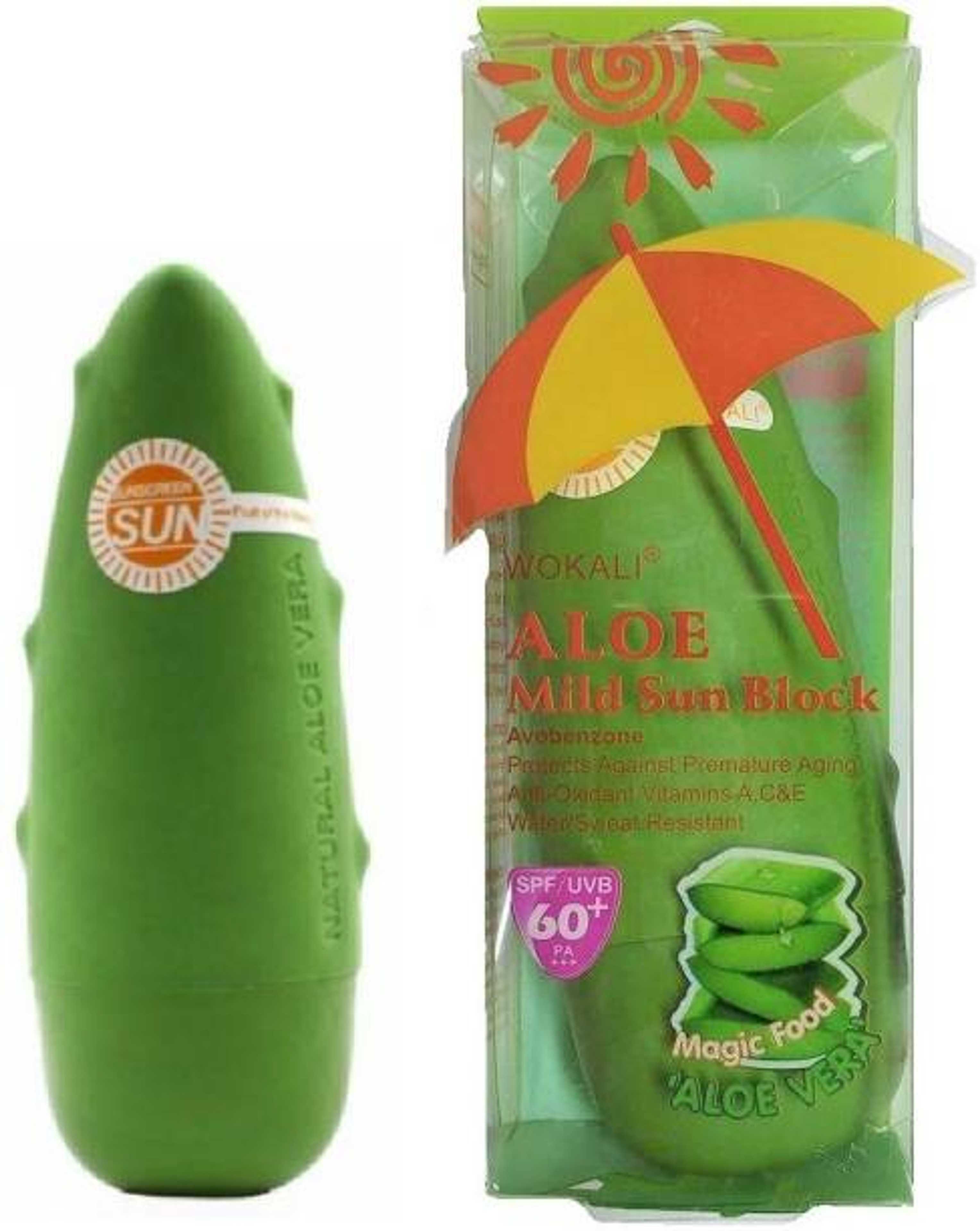 WOKALI SUNBLOCK ALOE MILD SPF 60