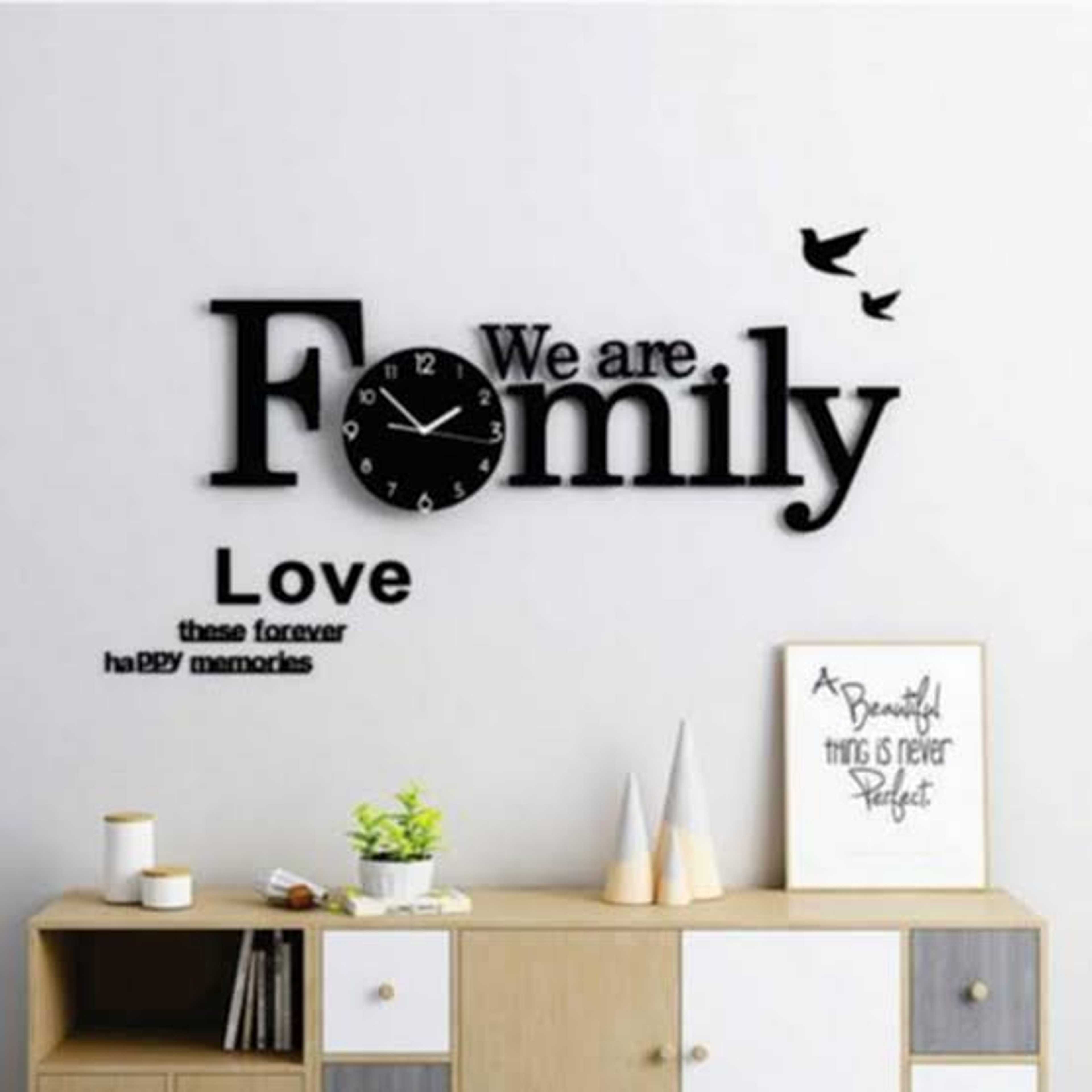 Family wall clock