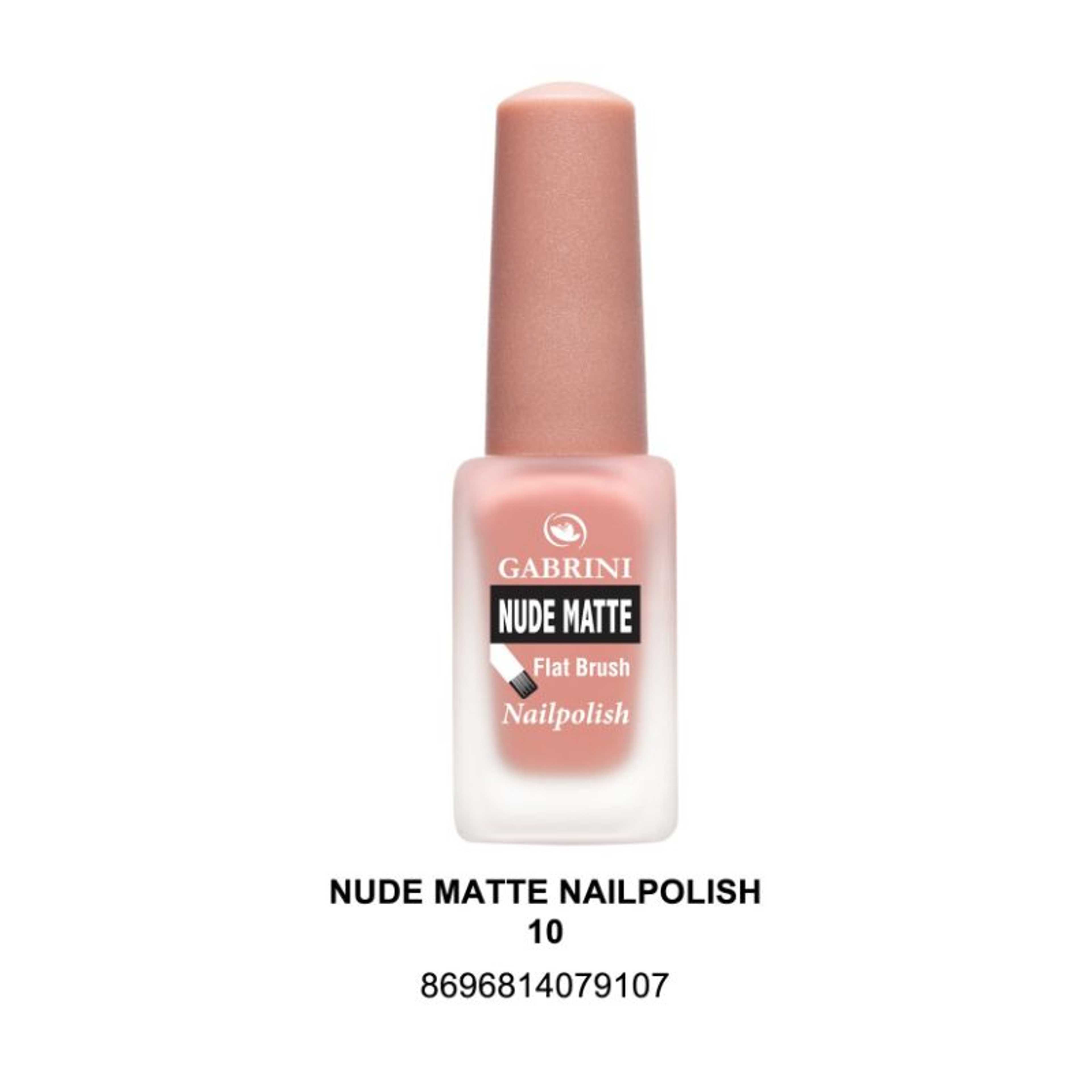 Gabrini Nude Matte Nail Polish # 10