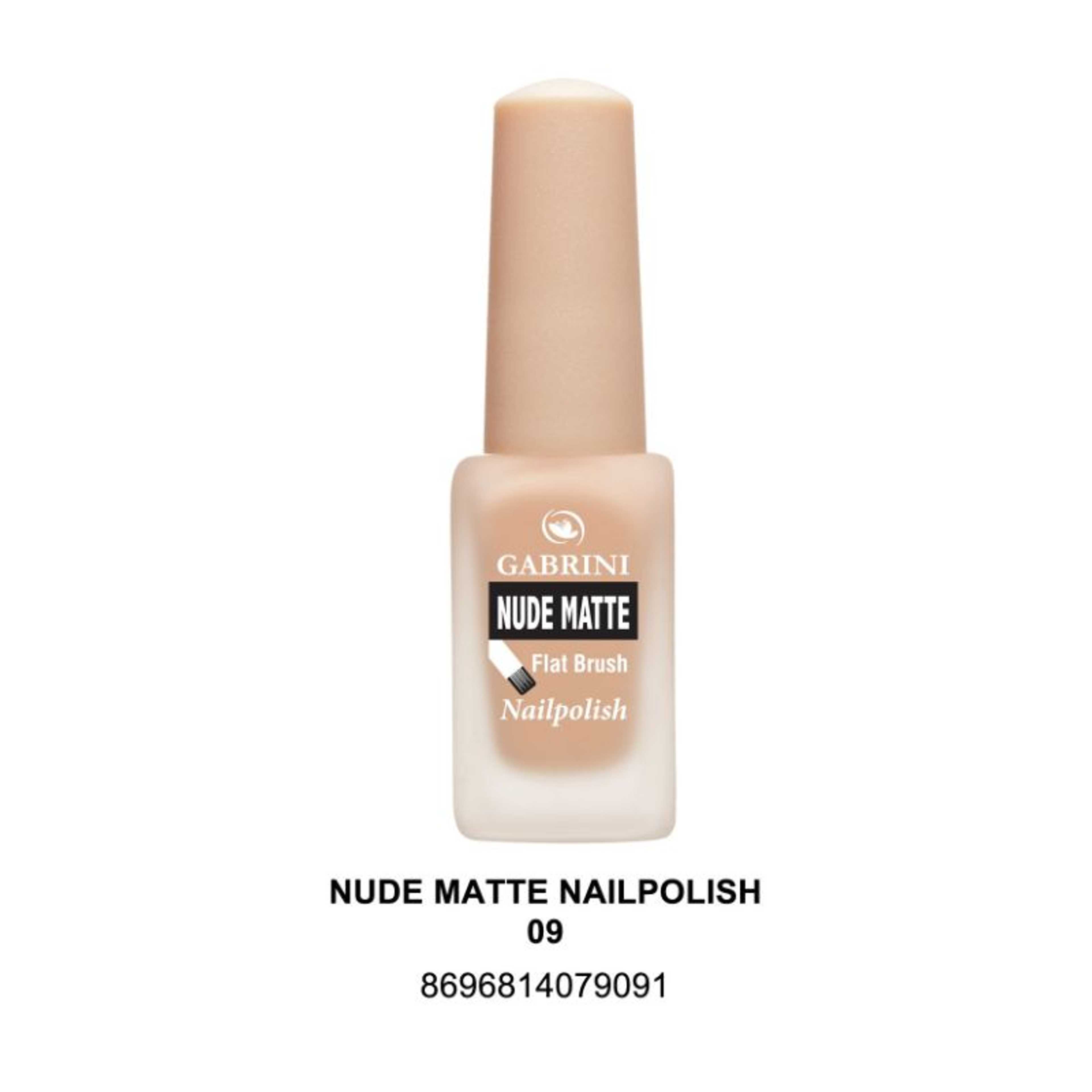 Gabrini Nude Matte Nail Polish # 09