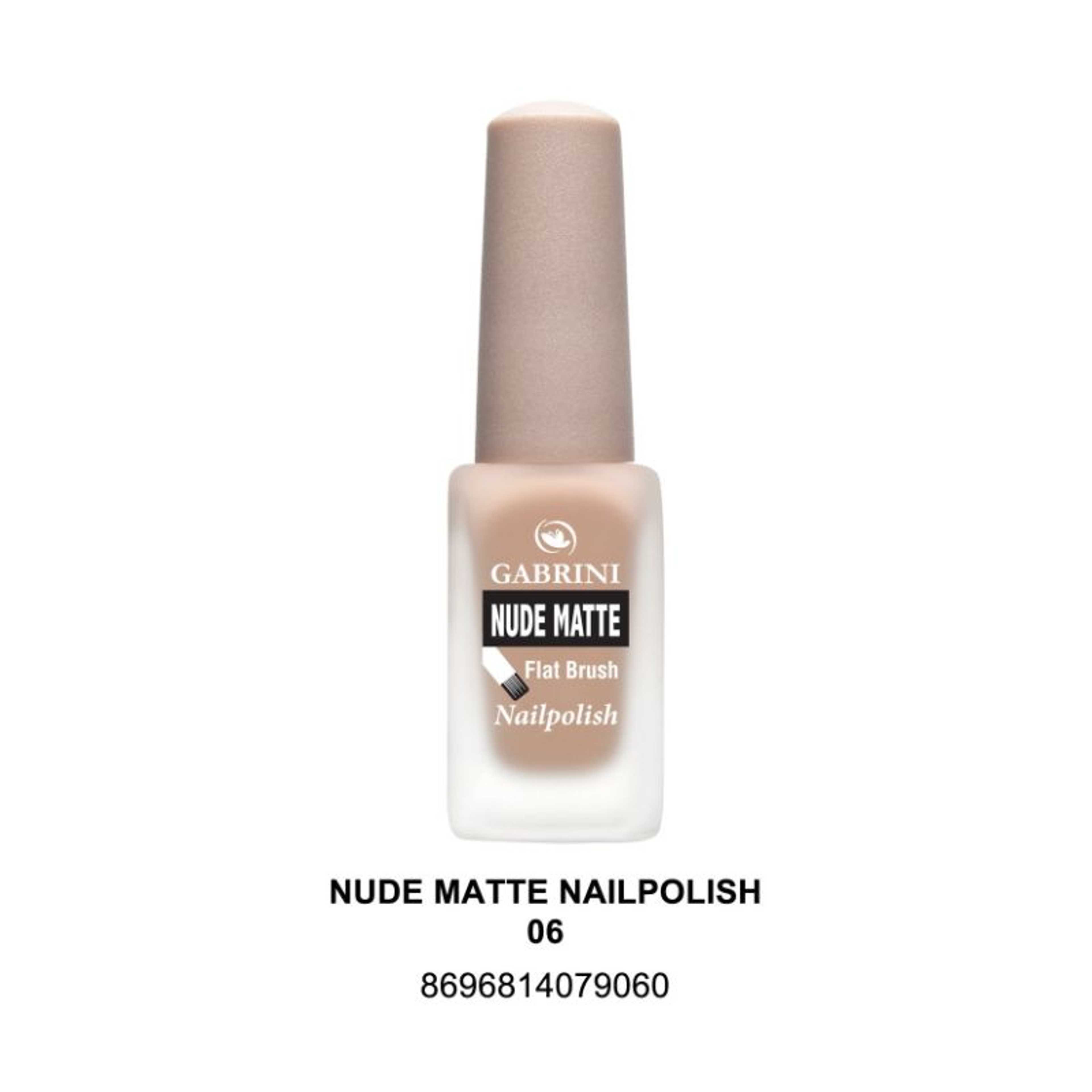 Gabrini Nude Matte Nail Polish # 06