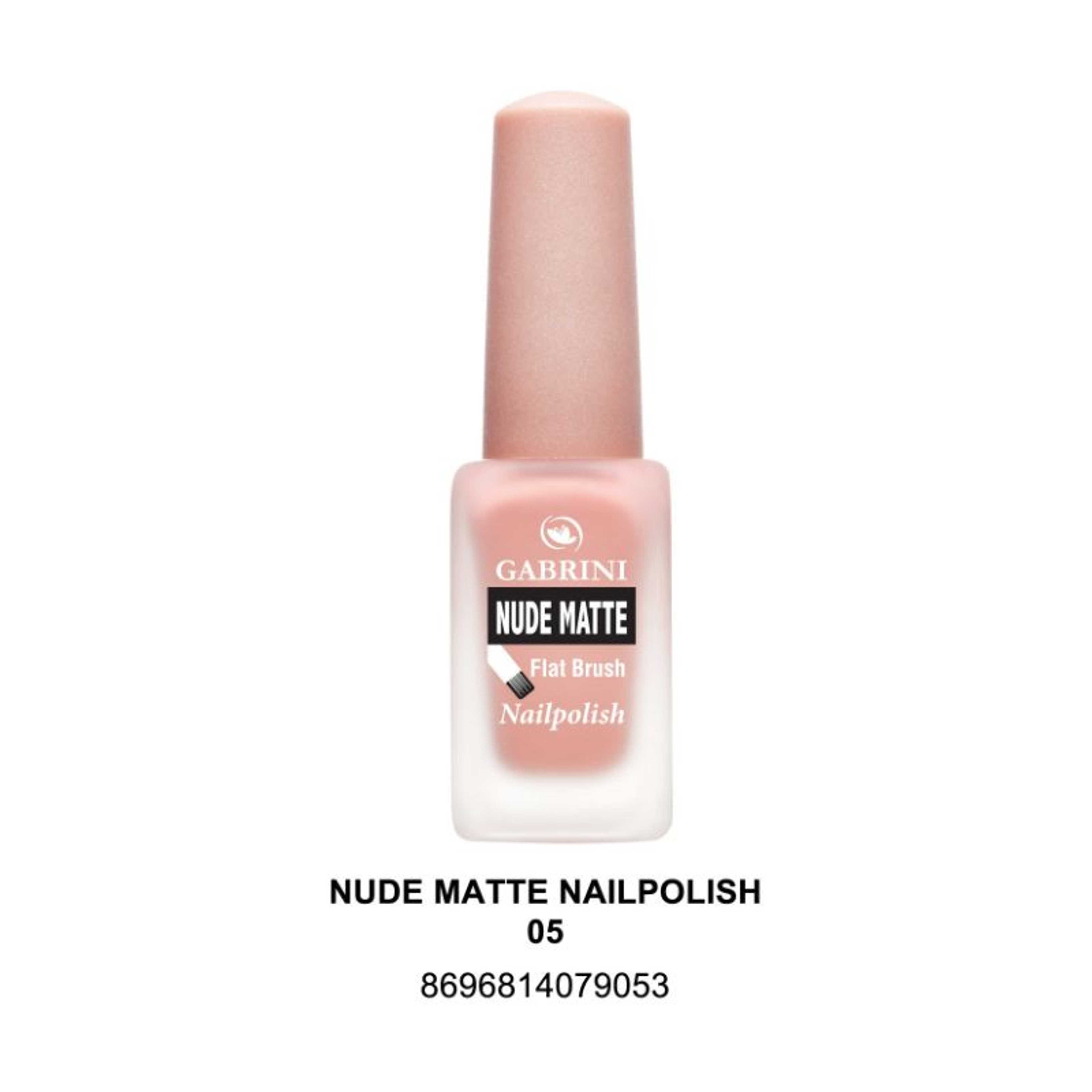 Gabrini Nude Matte Nail Polish # 05