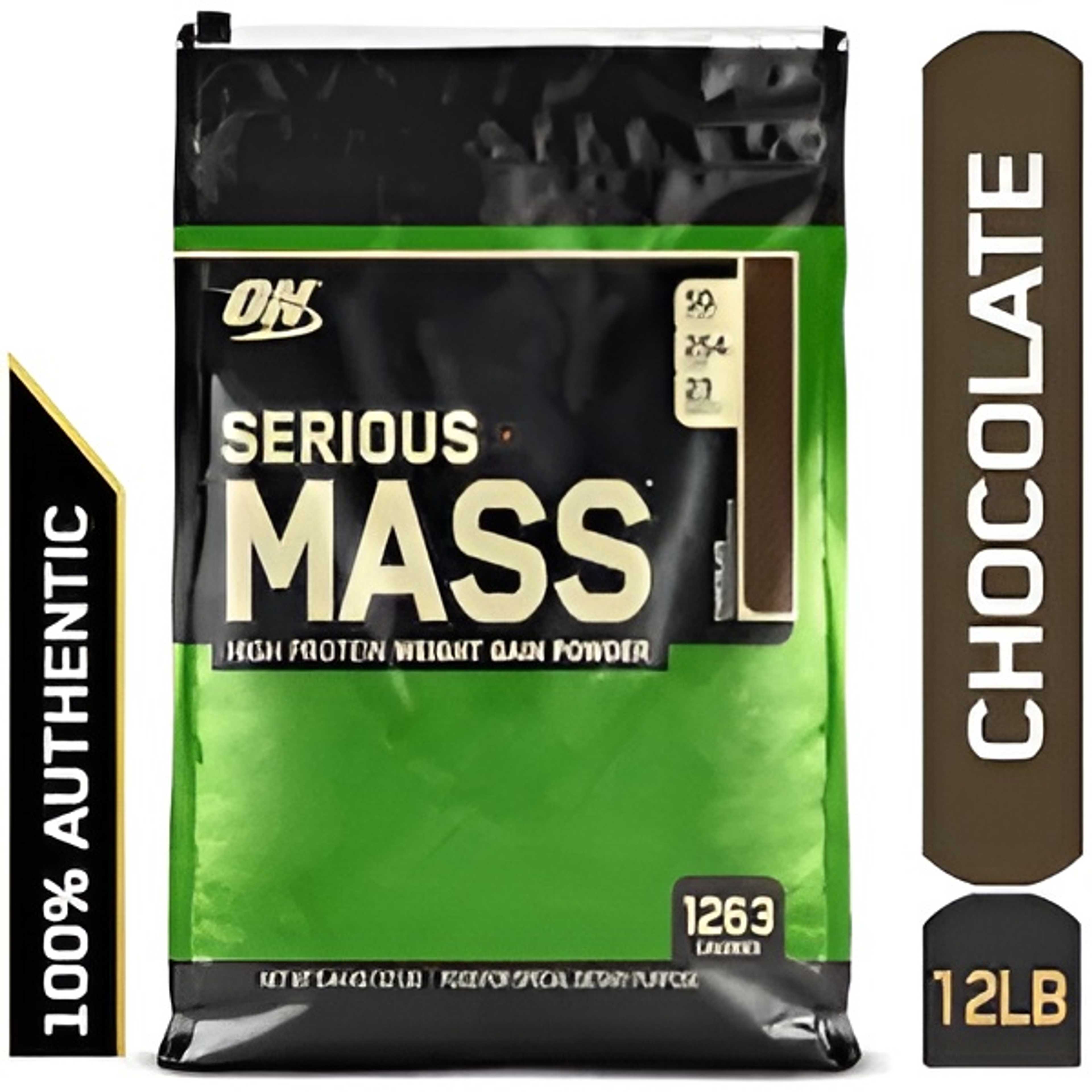 Serious Mass Weight Gainer Protein Powder Chocolate 10lbs