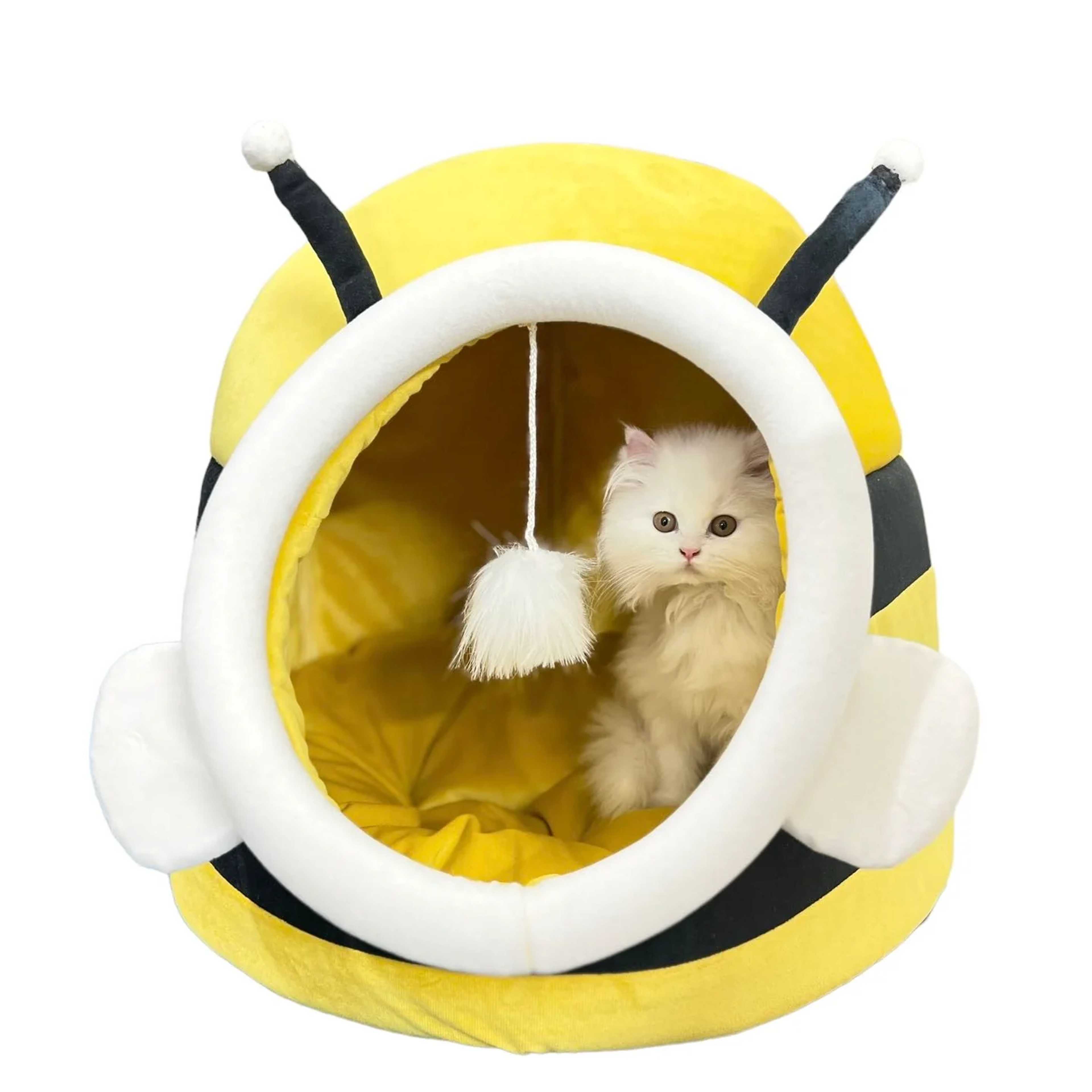 Bumble bee pet house -ROUND