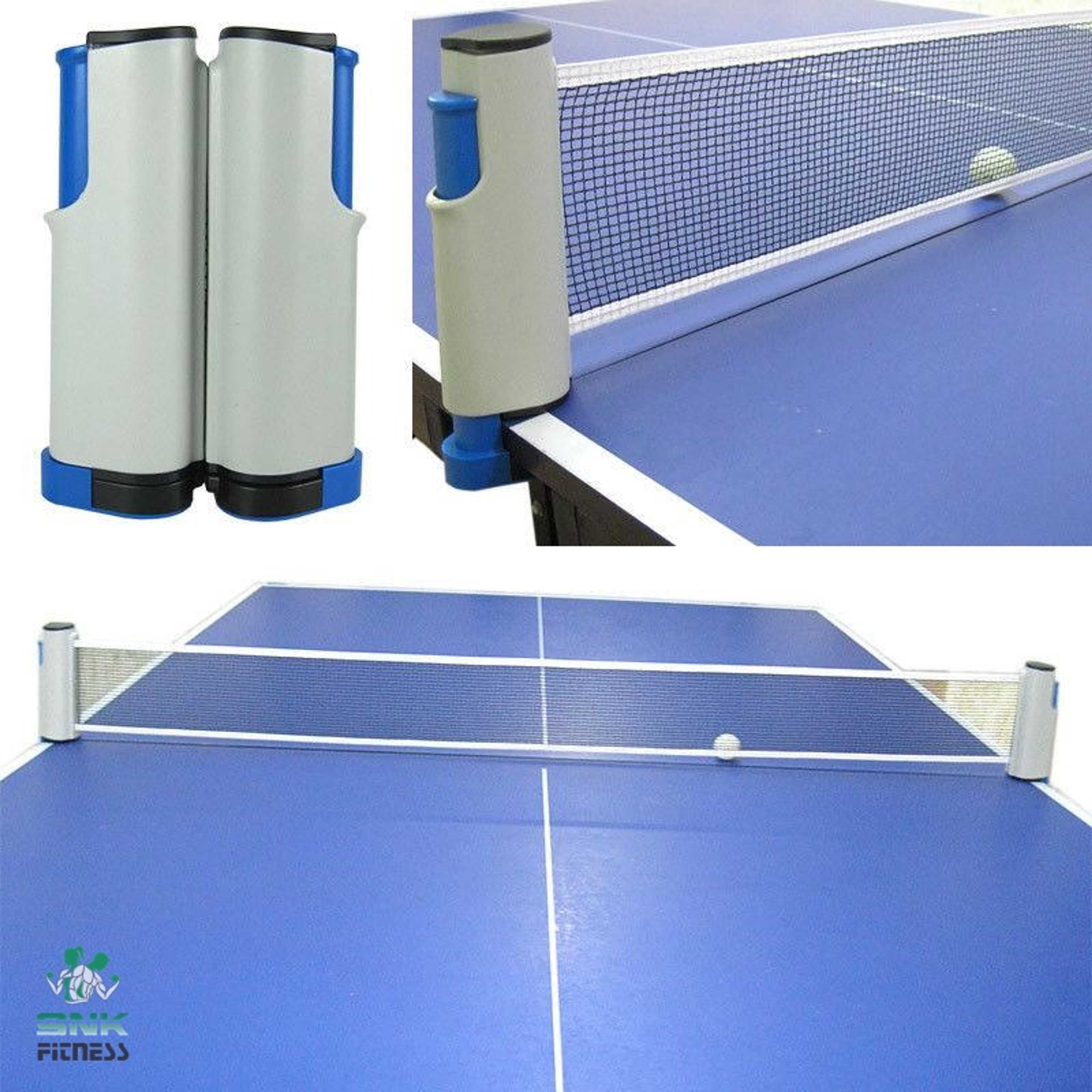 Retractable Table Tennis Ping Pong Net Rack - Black - Product Main Image