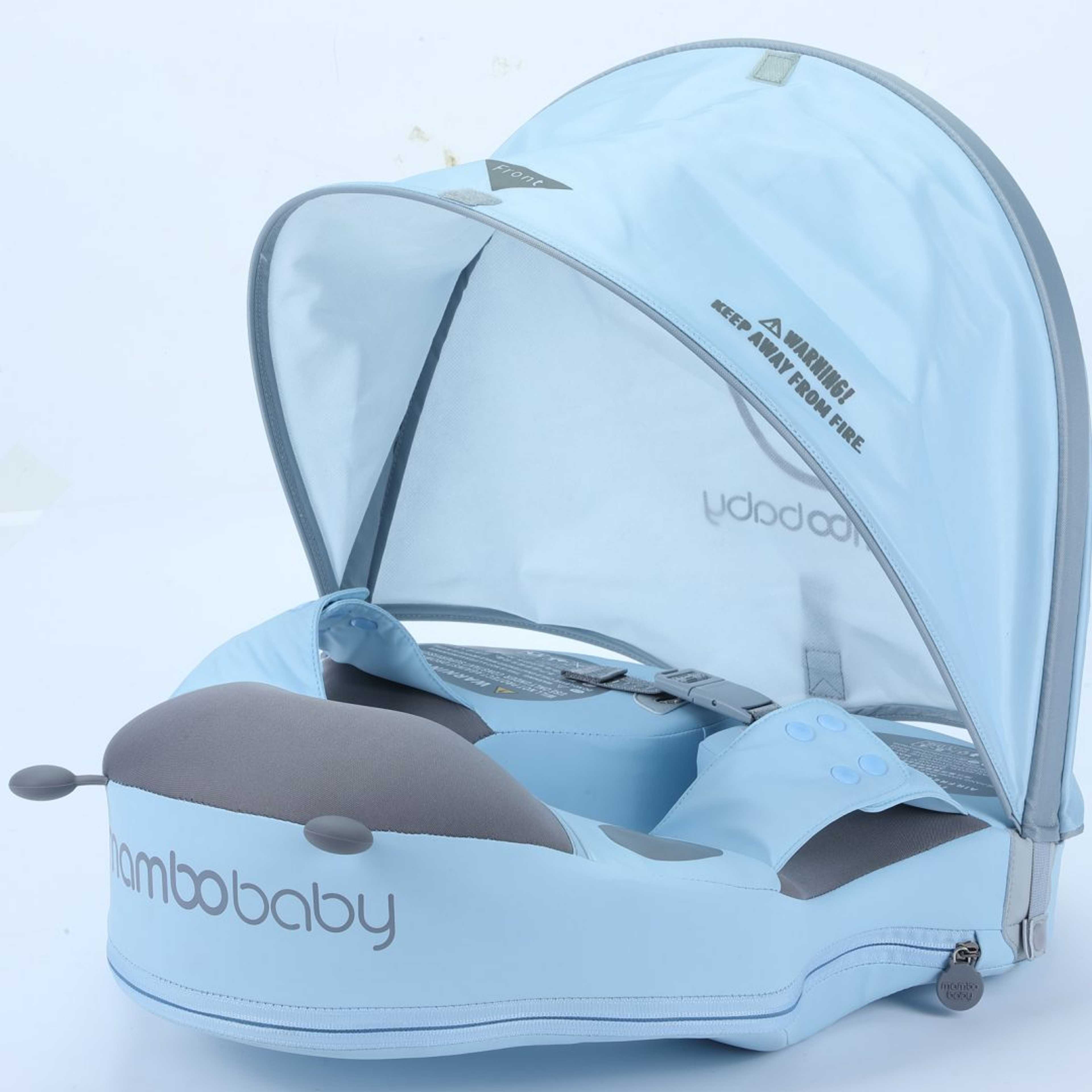 Waist Float with Canopy (Ladybug) Blue - Product Main Image