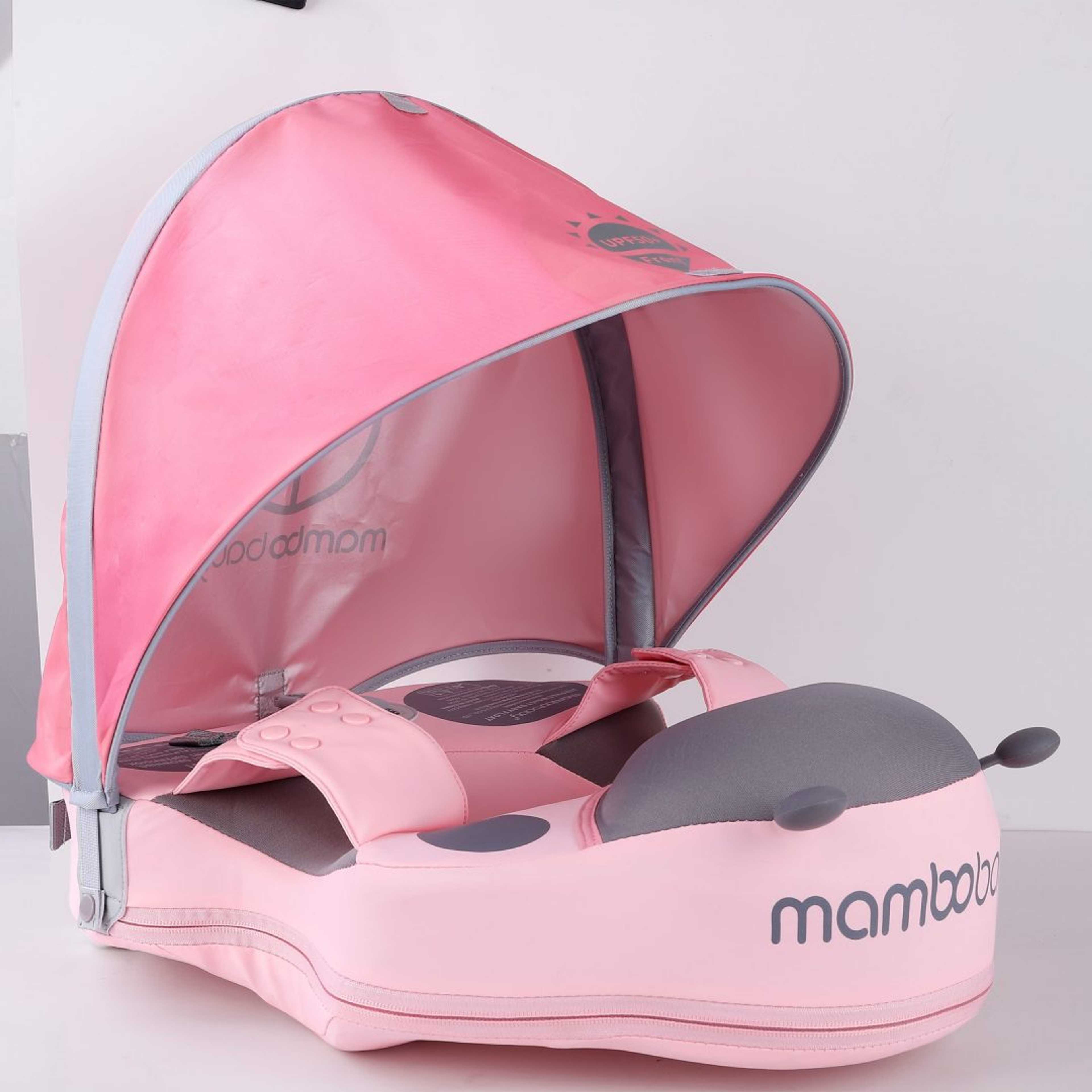 Waist Float with Canopy (Ladybug) Pink - Product Main Image