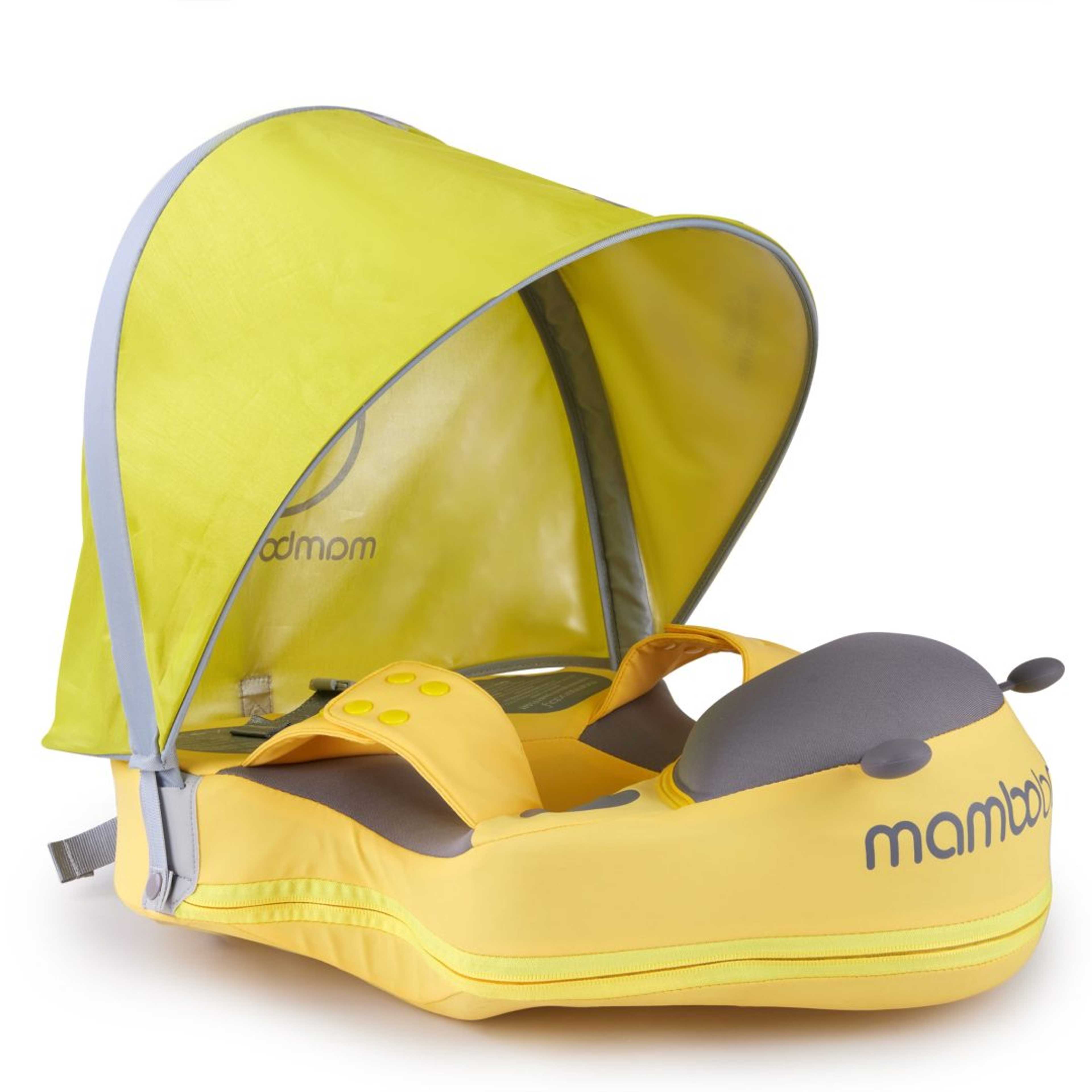 Waist Float with Canopy (Ladybug) Yellow - Product Main Image