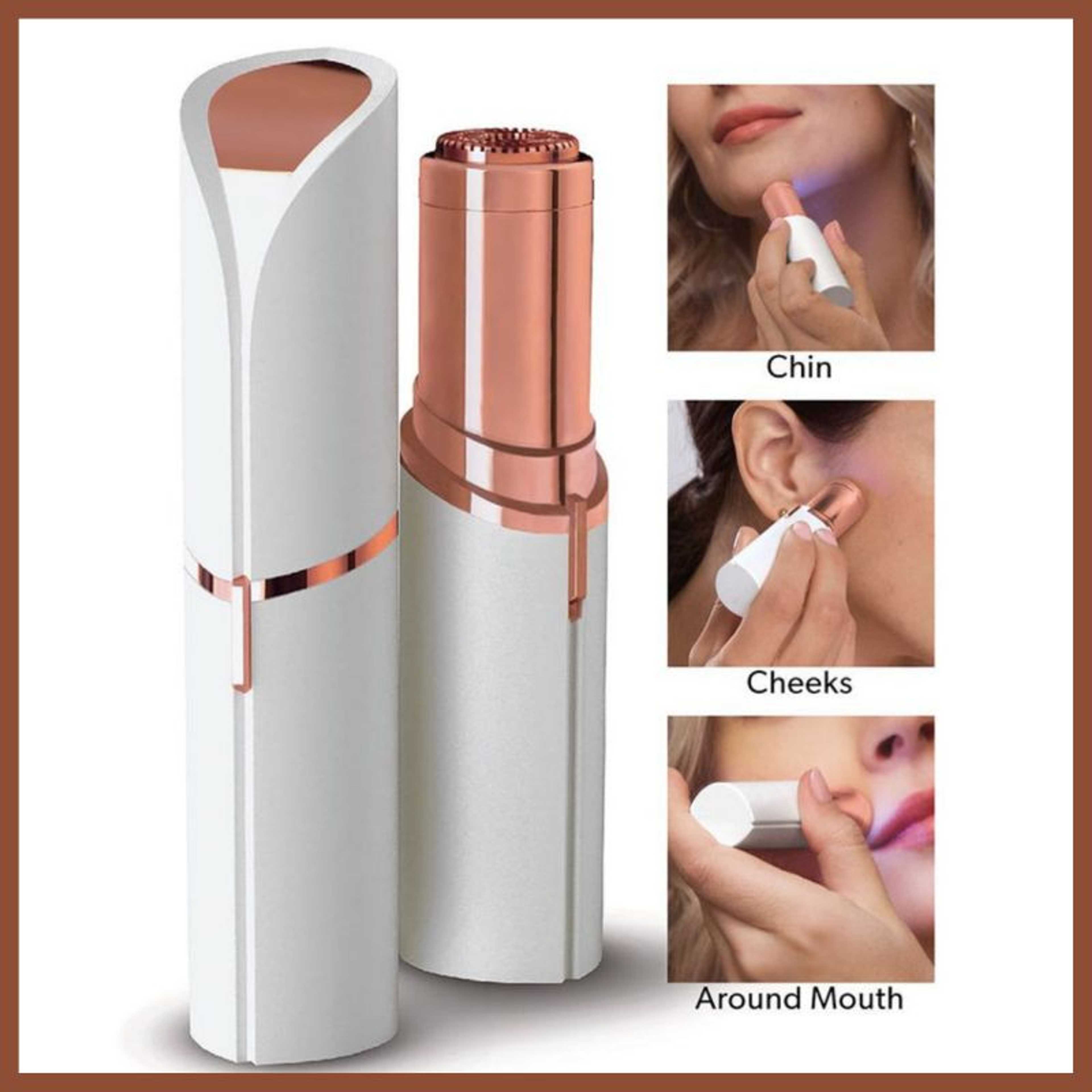 Flawless Hair Remover for Women Facial Hair Remover for Women Women Facial Hair Removing machine Painless Face Hair Remover Eyebrow Shaper Upper Lips Removal Machine Hair Remover Solution for Women Automatic Hair Removing Machine with Light