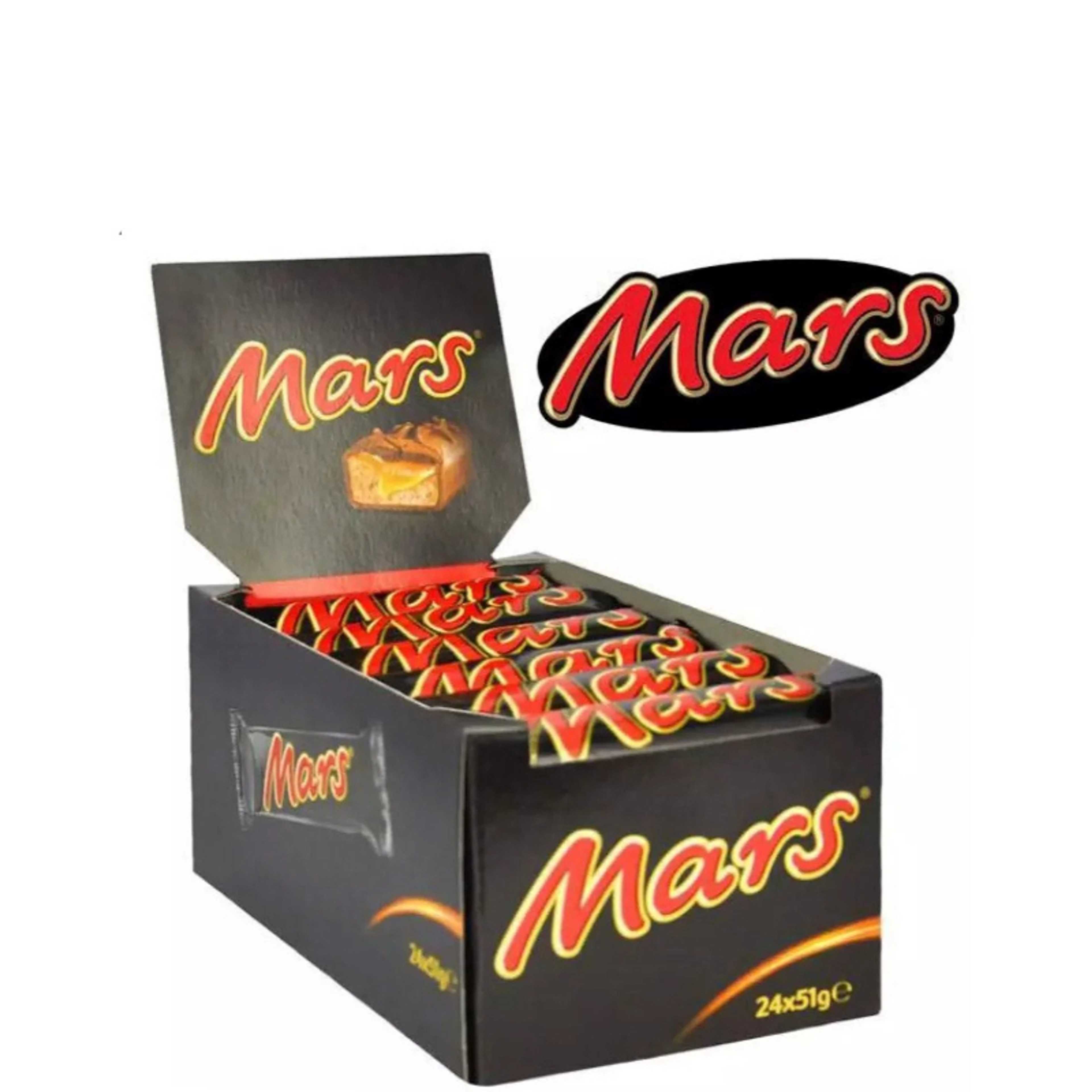 Mars Chocolate, Box of 24 Bars (51gm x 24 Bars)