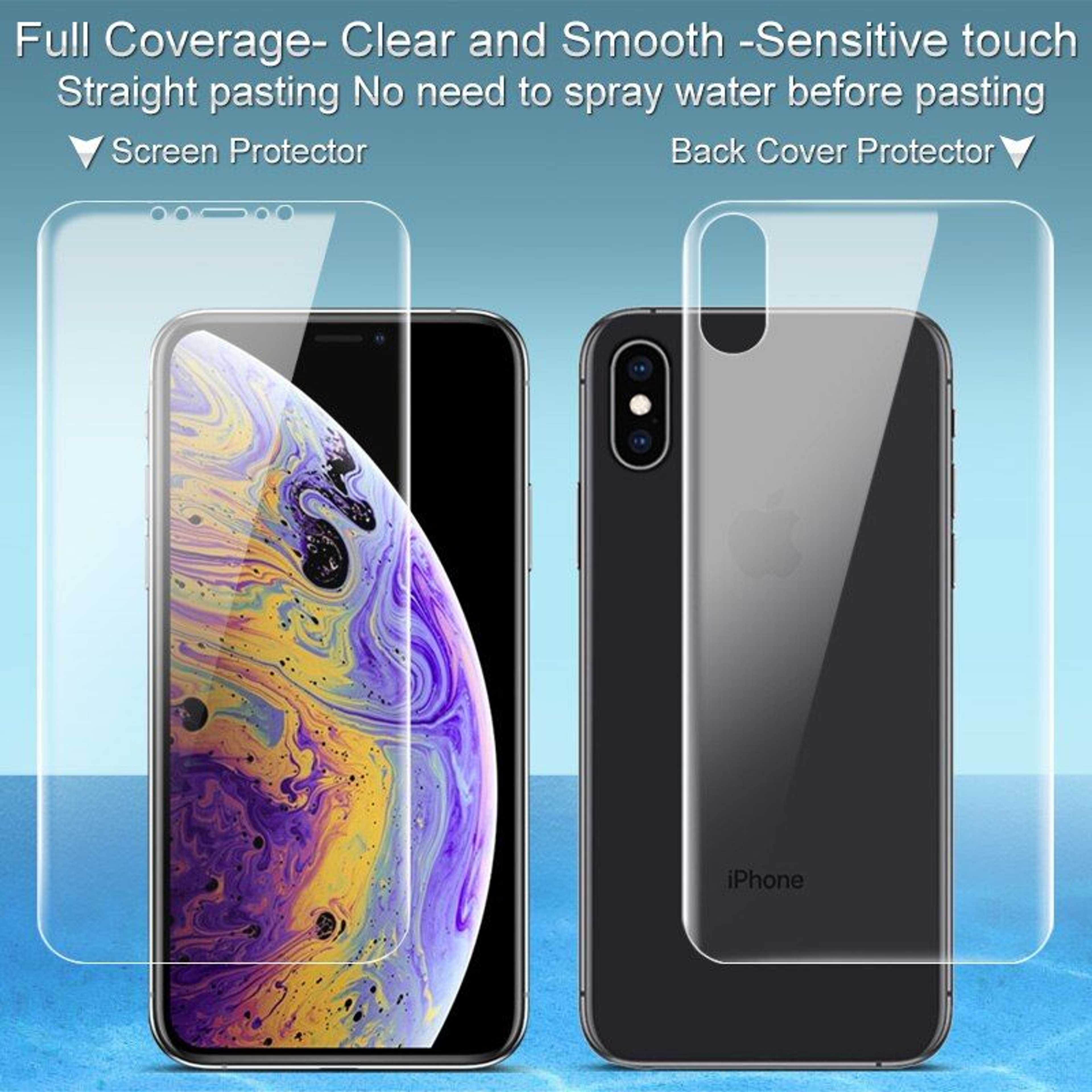 Hydrogel Film for iPhone X Full Cover Soft Screen Protector for iPhone X Protective Film