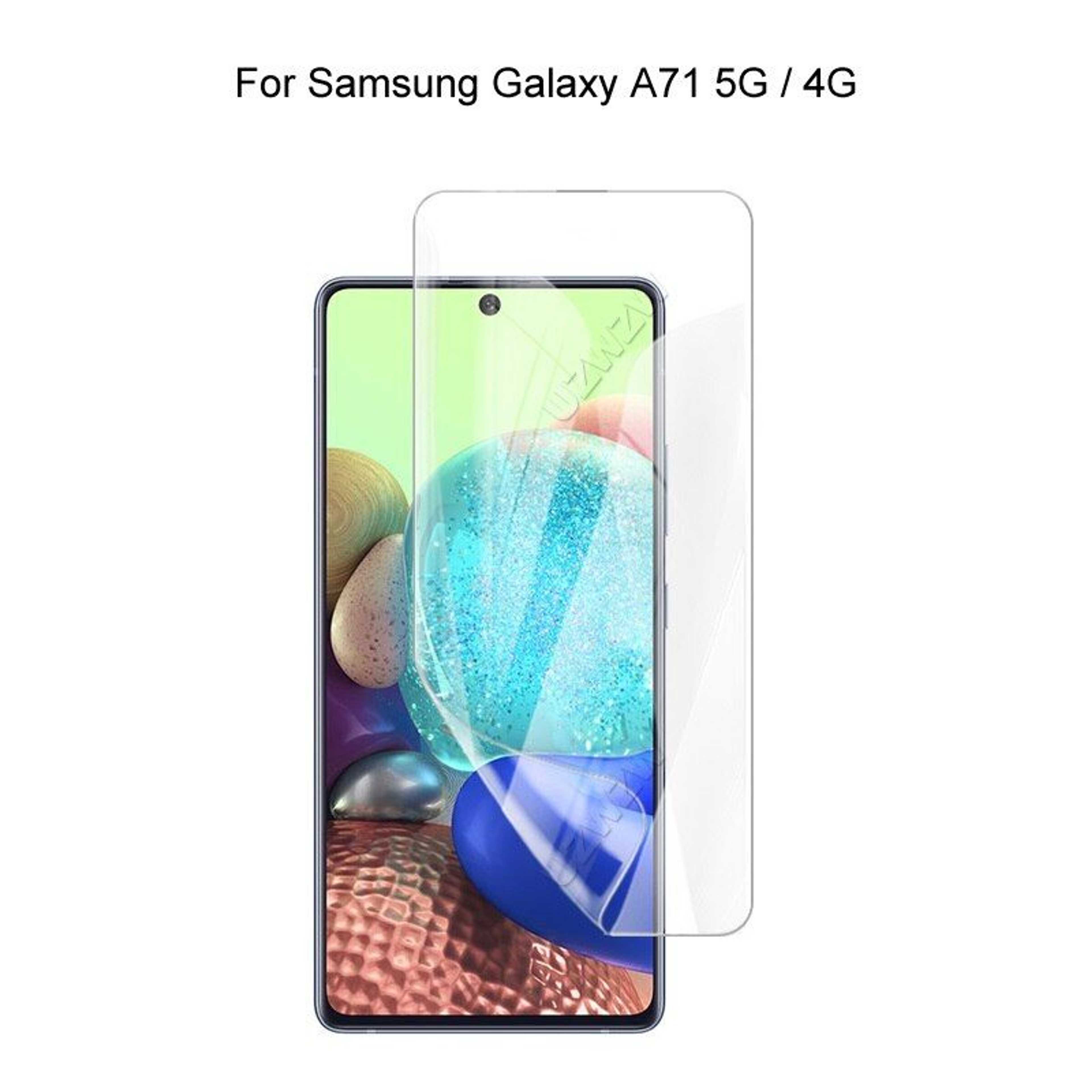 Samsung Galaxy A71 Screen Jelly Protector Hydrogel Film