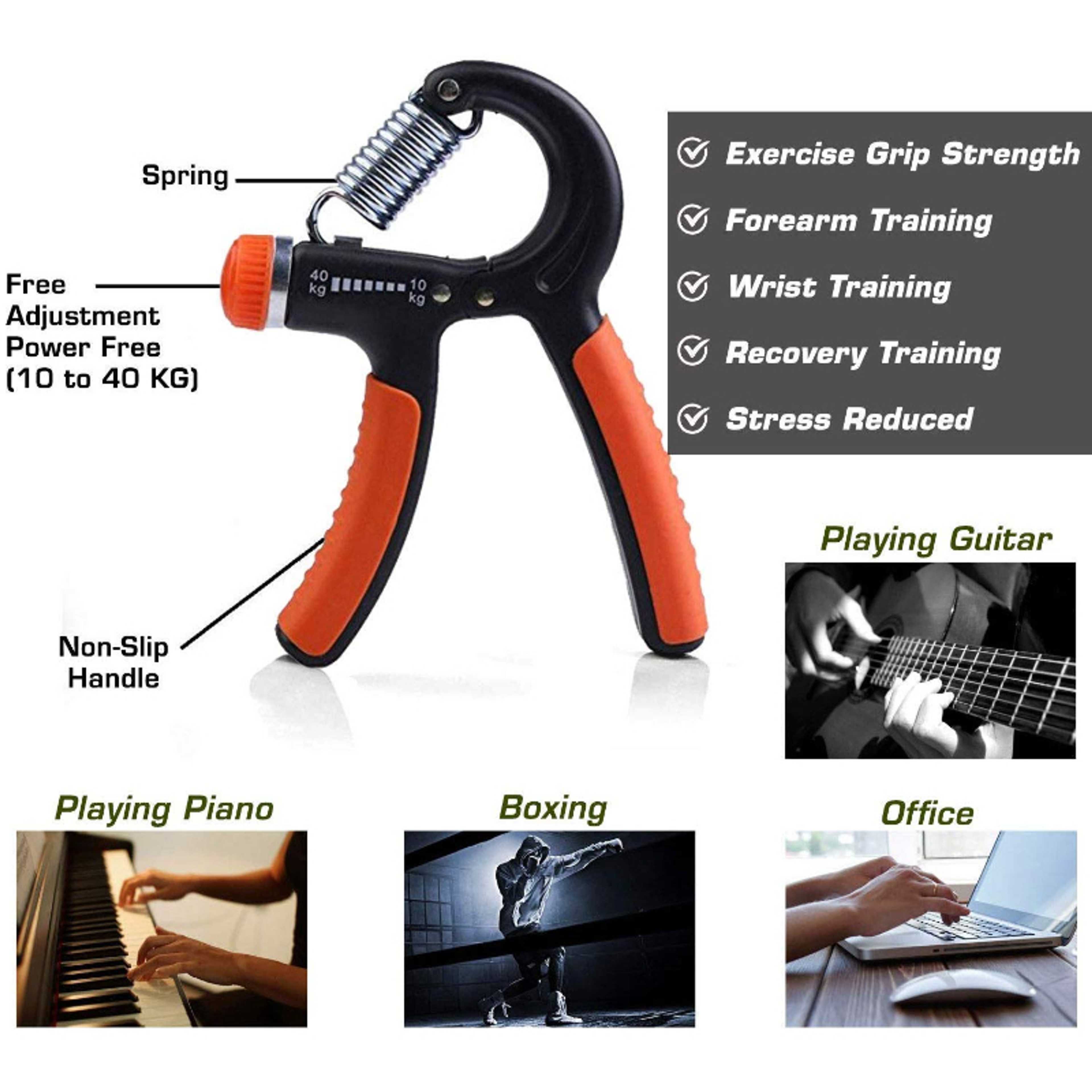 Hand Grip Strengthener Hand Gripper for Men & Women