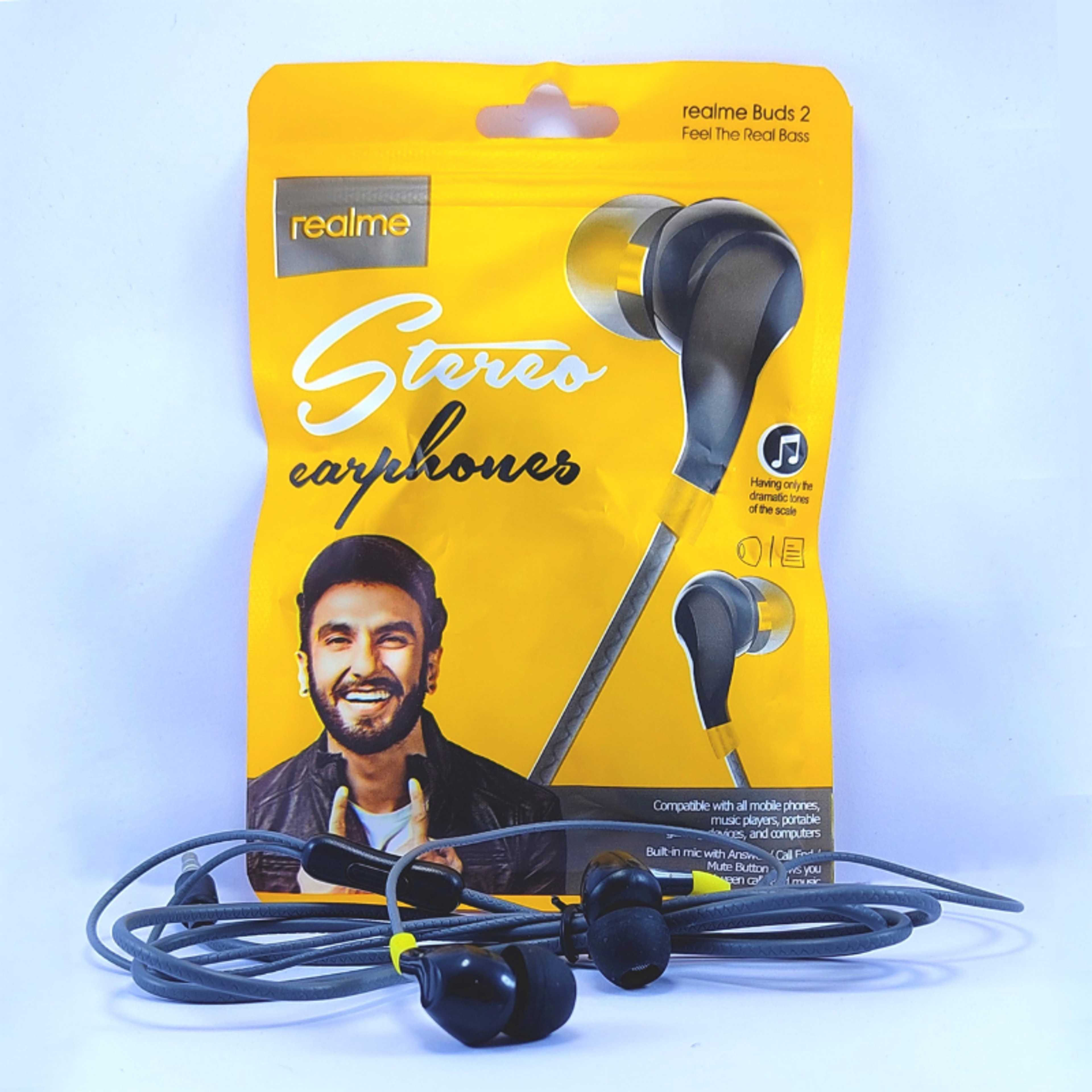 Real Hand Free High Quality Stereo Earphones with Microphone W/ Answer Button/hand free buds / Me Hand Free