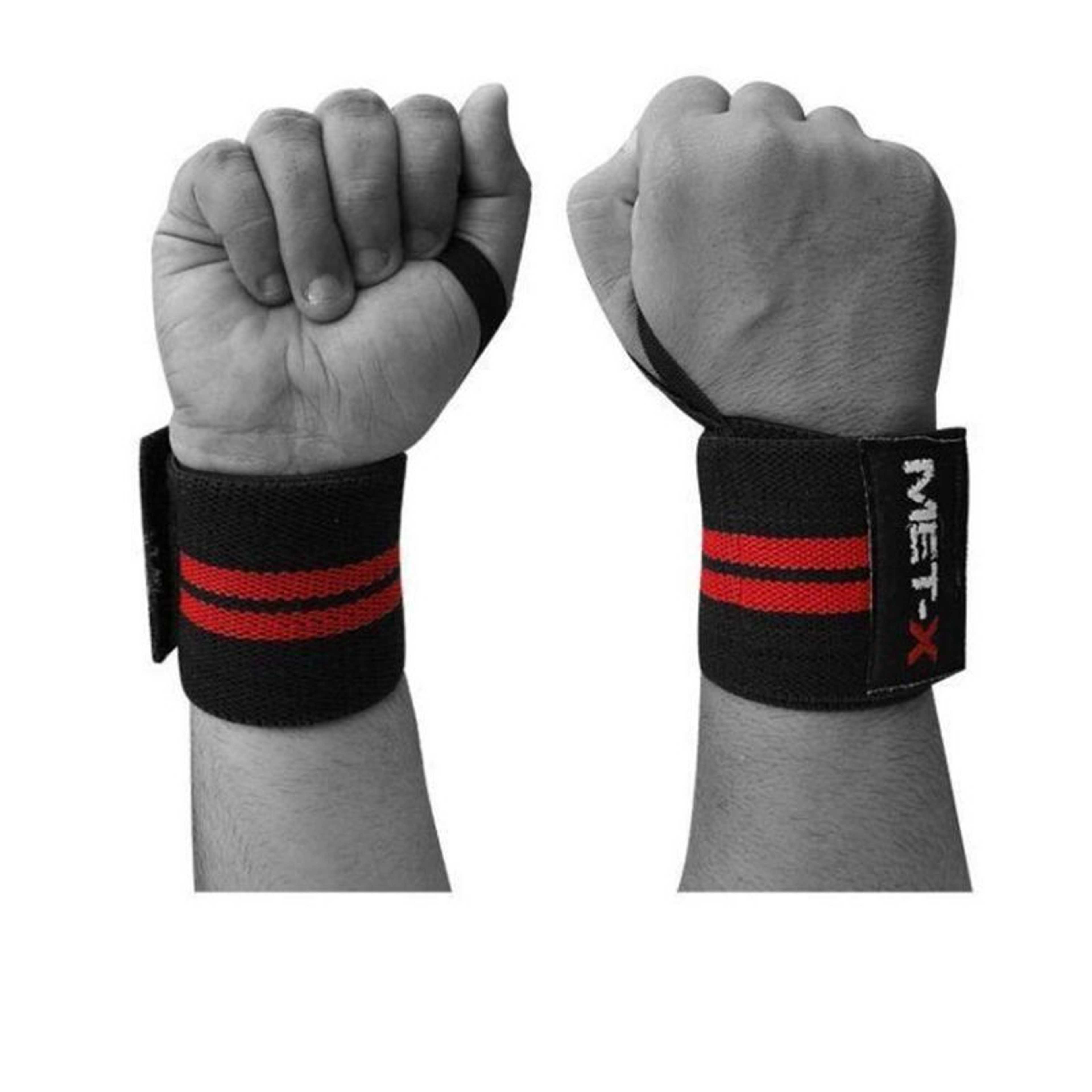 Weight Lifting - Gym Strap Hand Support - Black