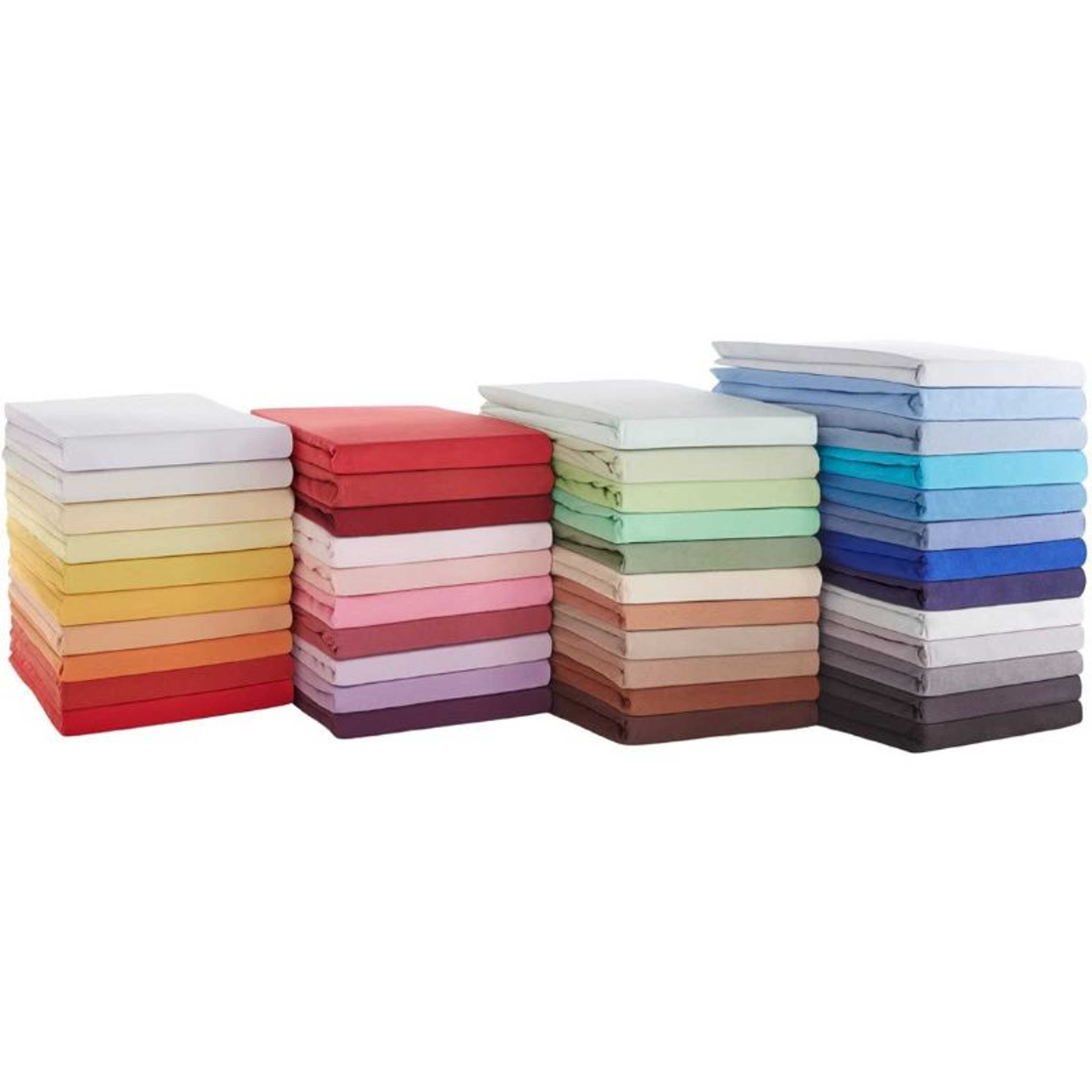 Jersey Cotton Fitted Bed Sheet  Mattress Cover or Protector - Al Ferash - Product Main Image