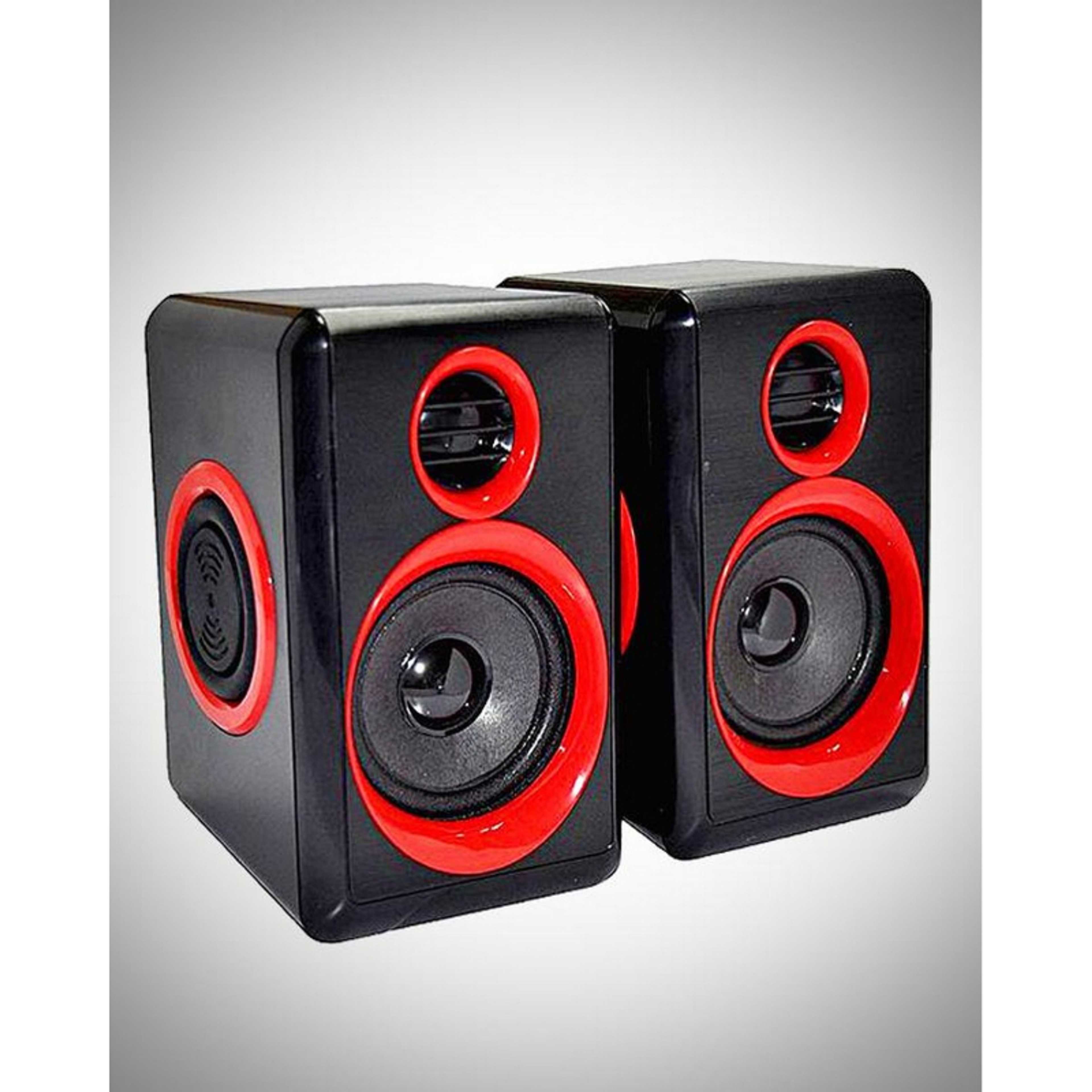 Ft-165 Prime Multimedia Woofer Speaker Red