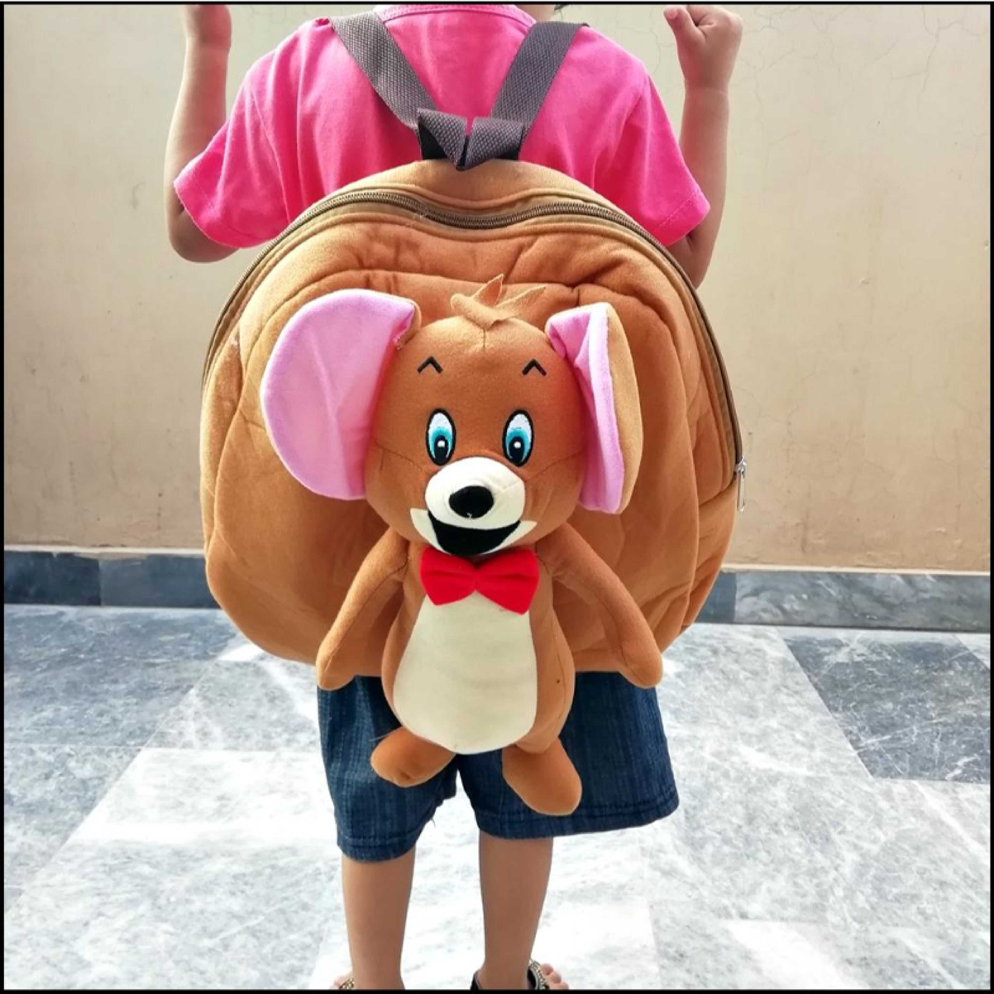 Premium Kids School Bag Jerry Character For Boys and Girls