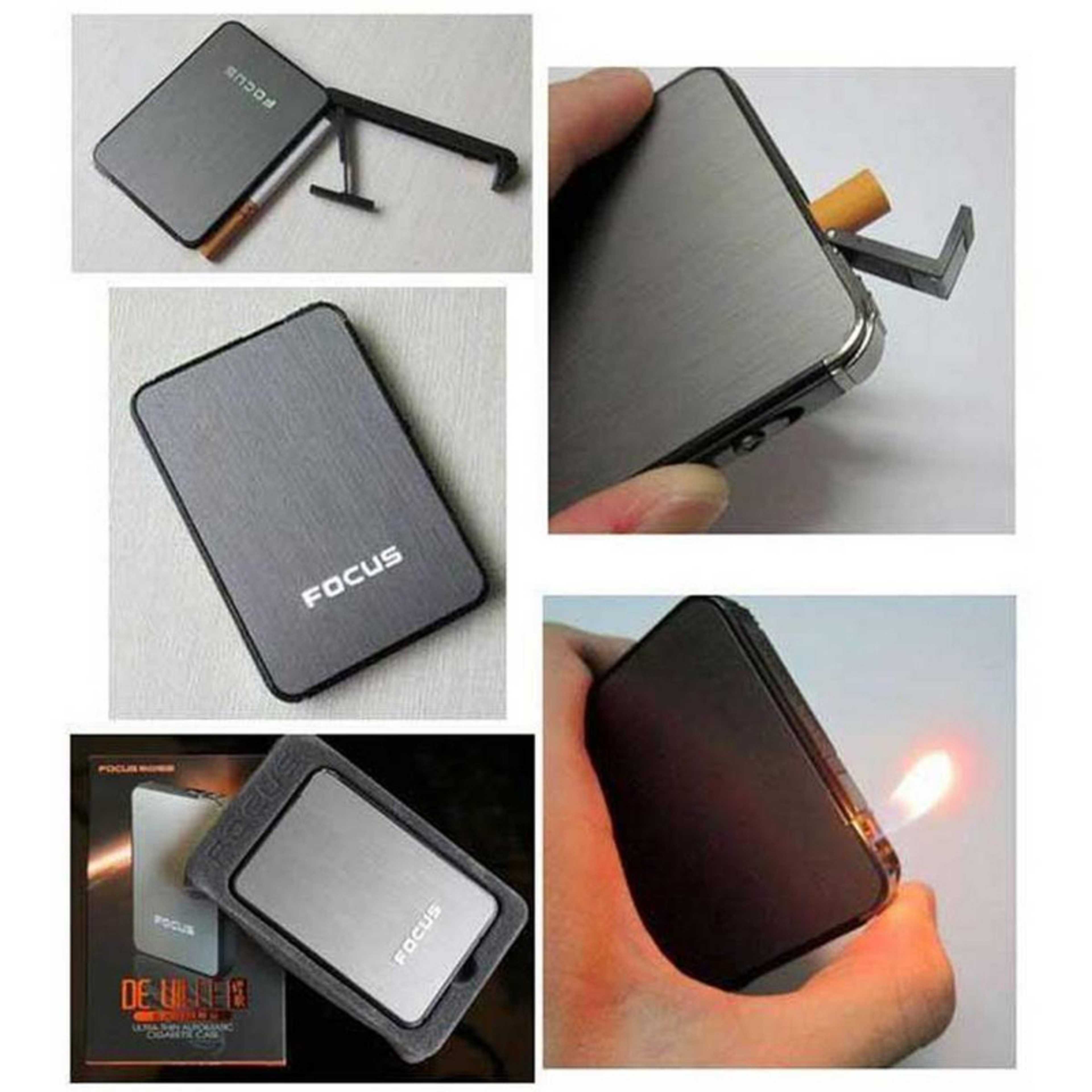 Automatic Pull up Case with Lighter , Slim design