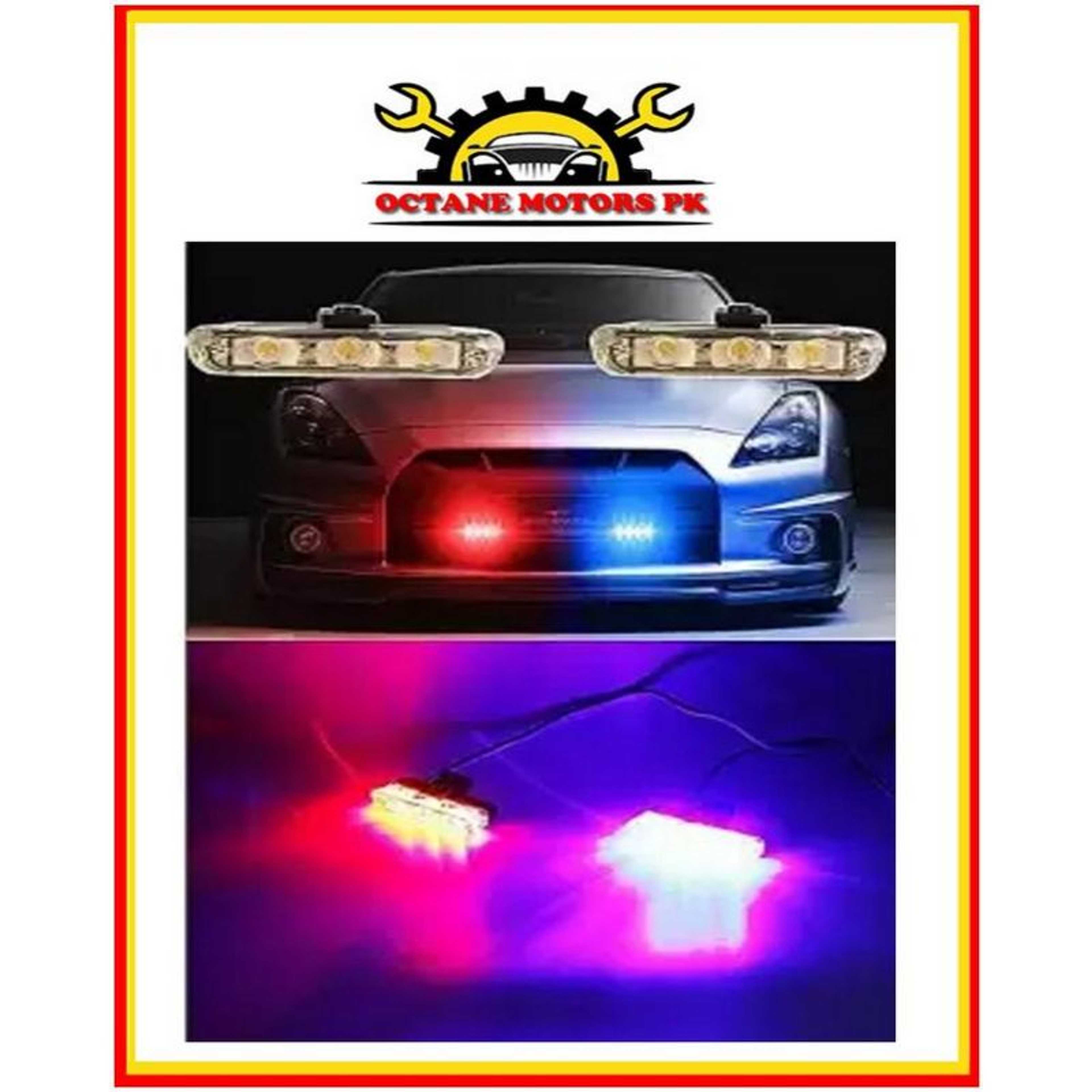 Front - Grill - Police - Strobe - Lights