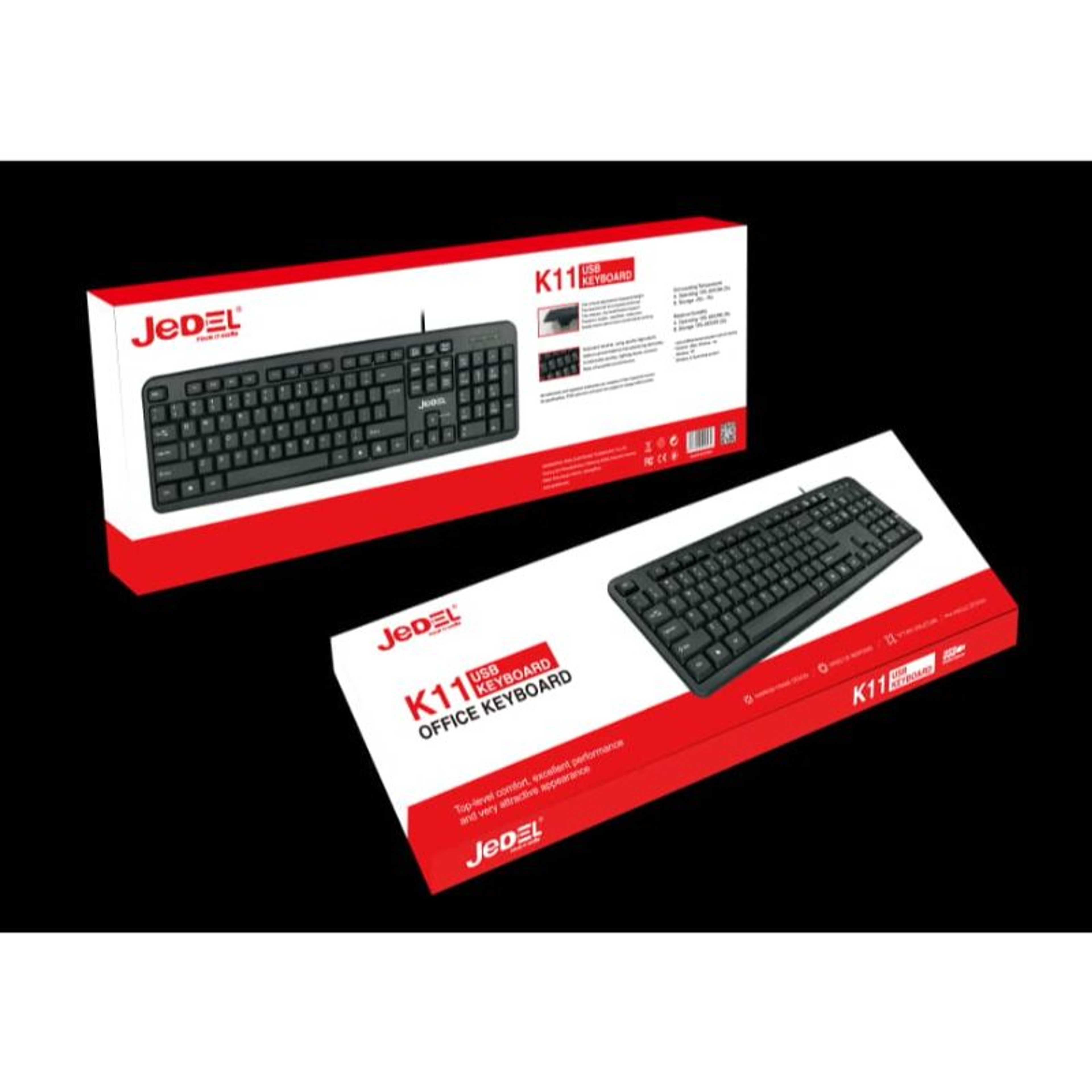 JEDEL K11 WIRED USB KEYBOARD, OFFICE KEYBOARD