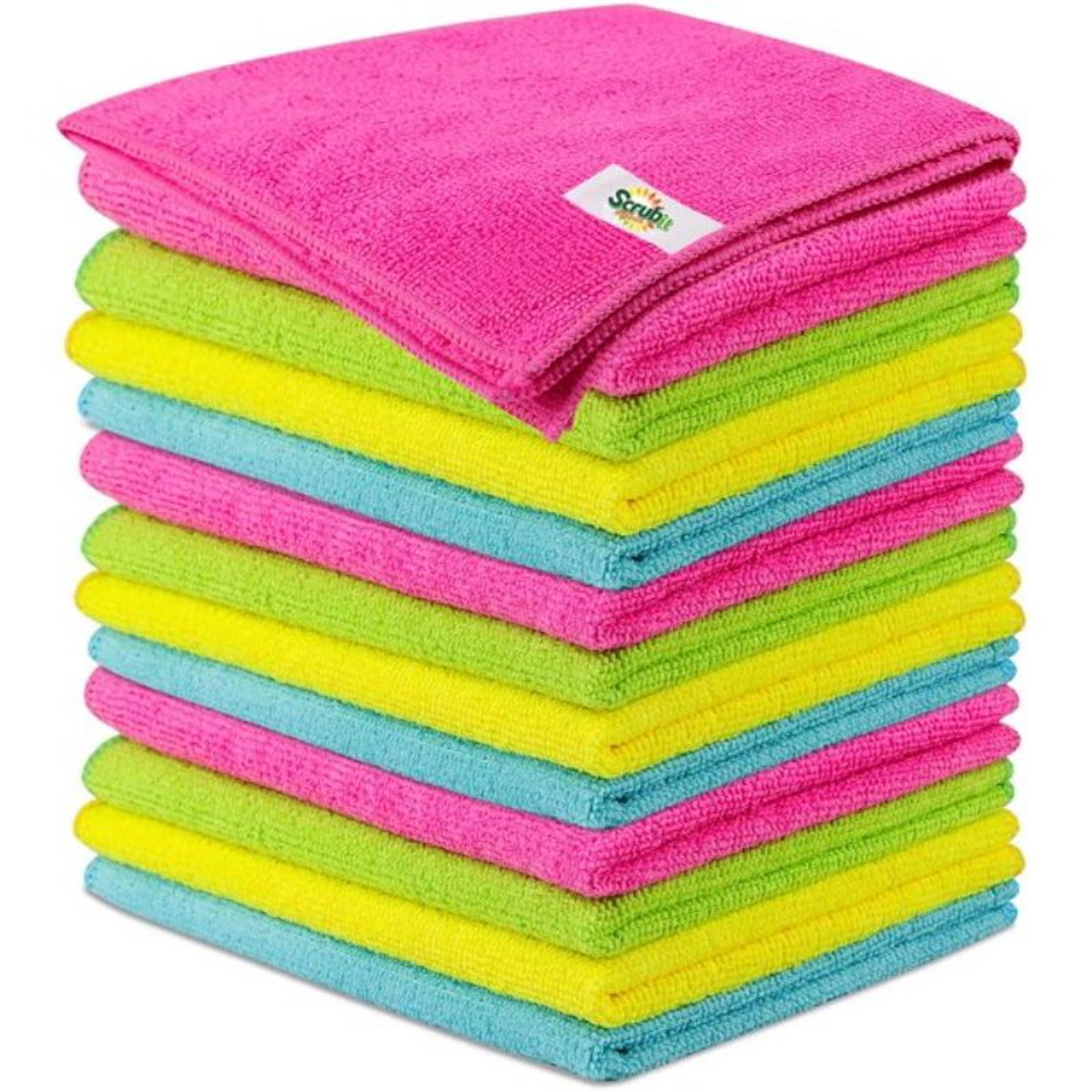 Pack of 5 – Soft Microfiber Car Cleaning Towel
