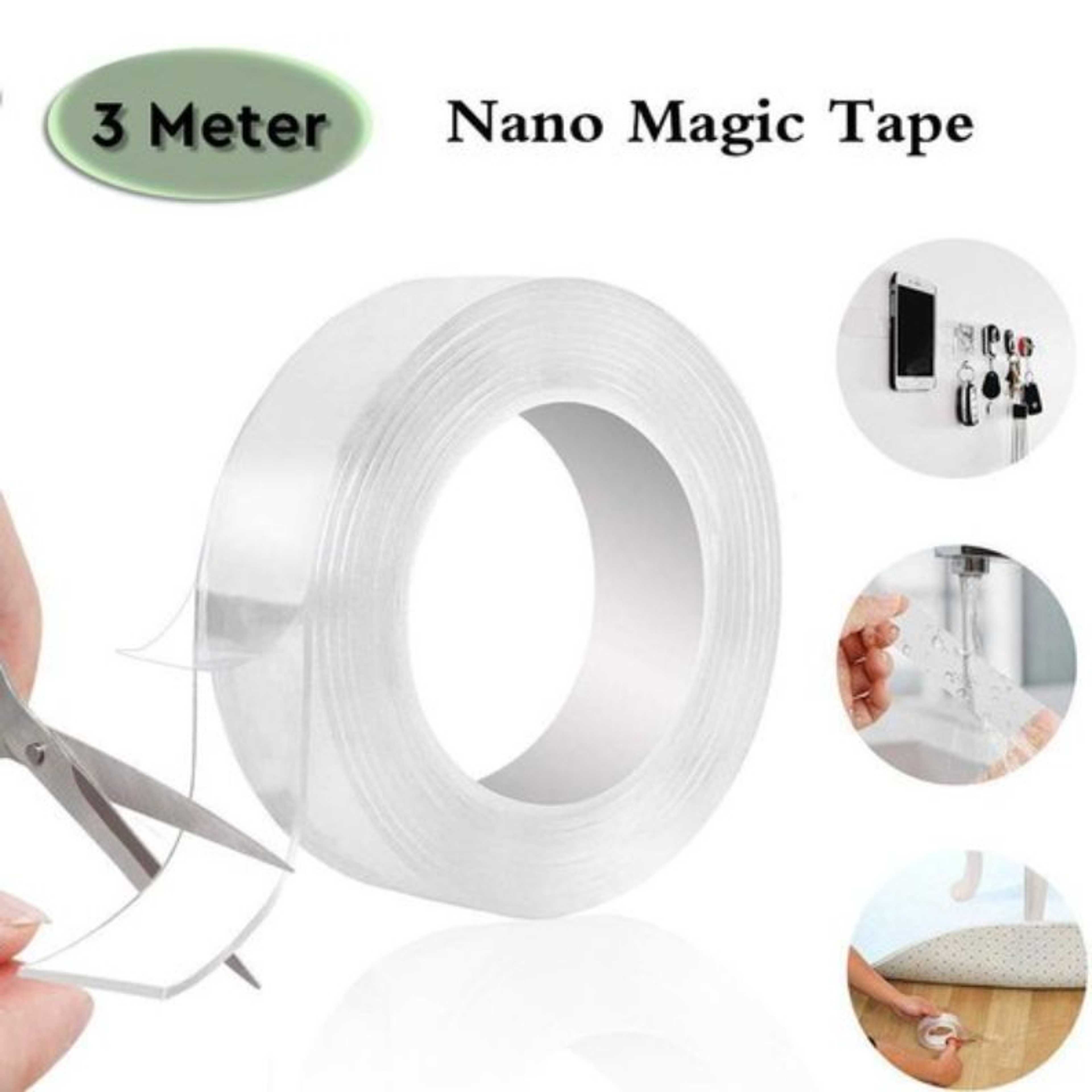 24mm Nano™ Magic Silicone Double Sided Waterproof Transparent Tape 3 Meters