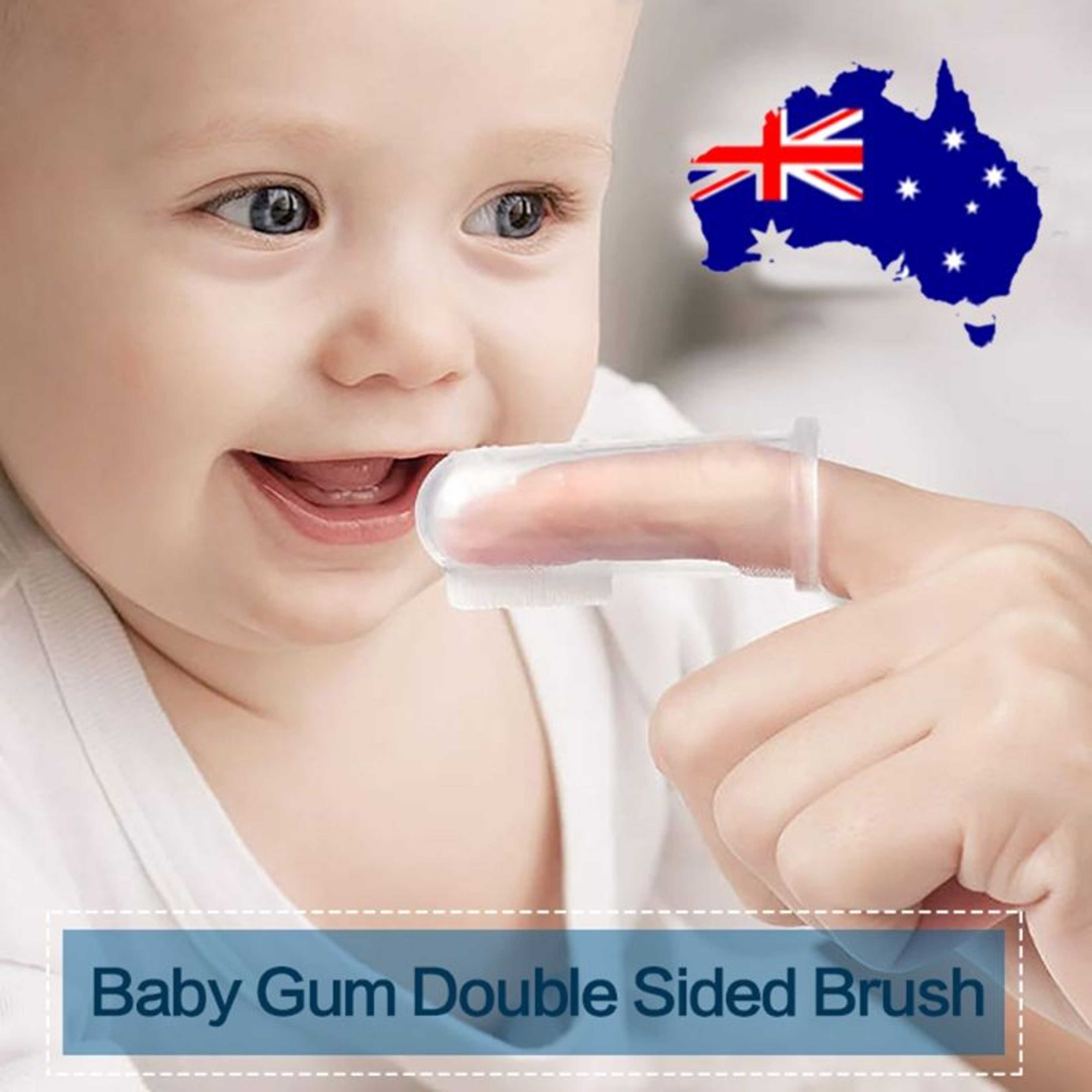 Kids Silicone Tongue Brush and Theether - Product Main Image
