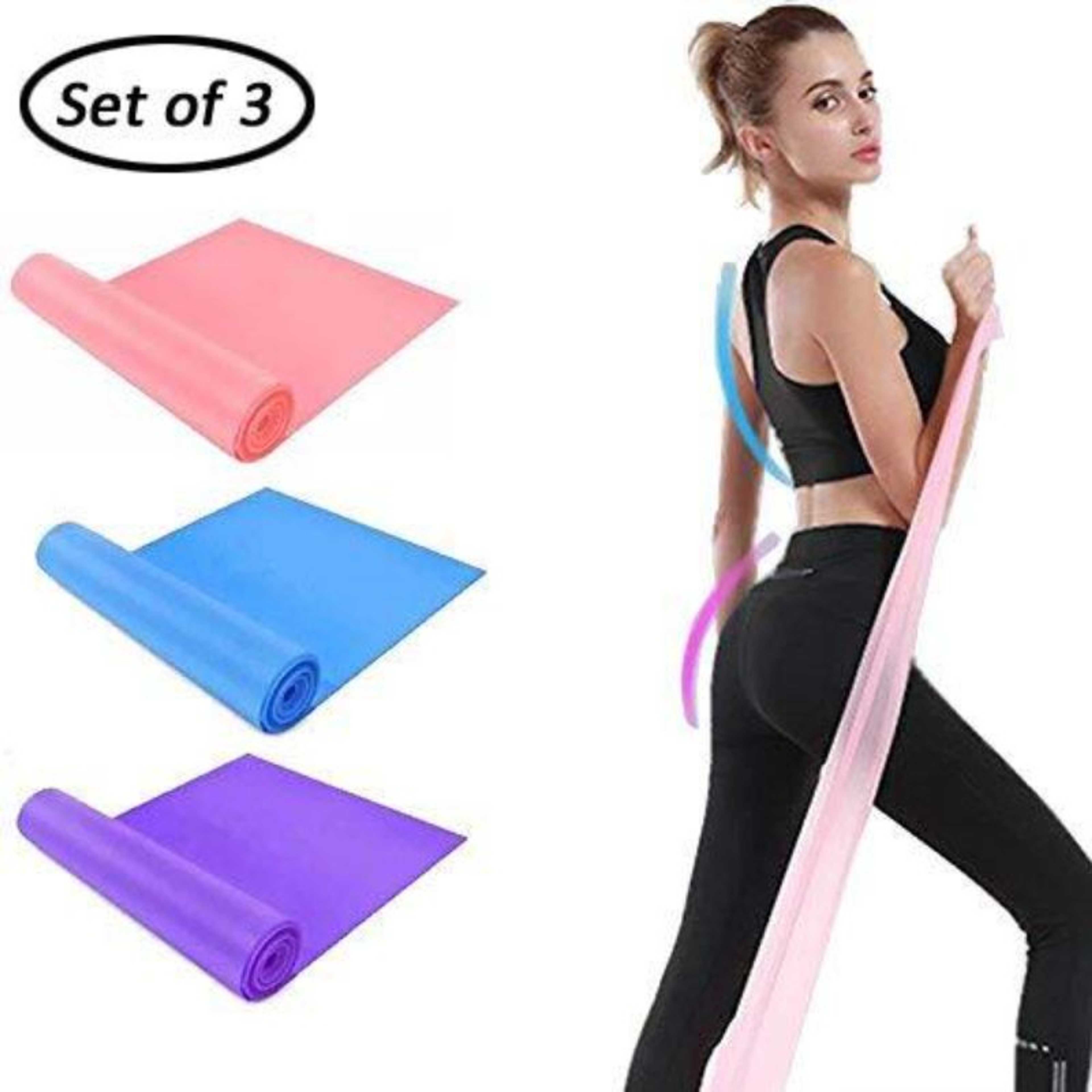 Pack of 3 Elastice Stretch Bands - Product Main Image