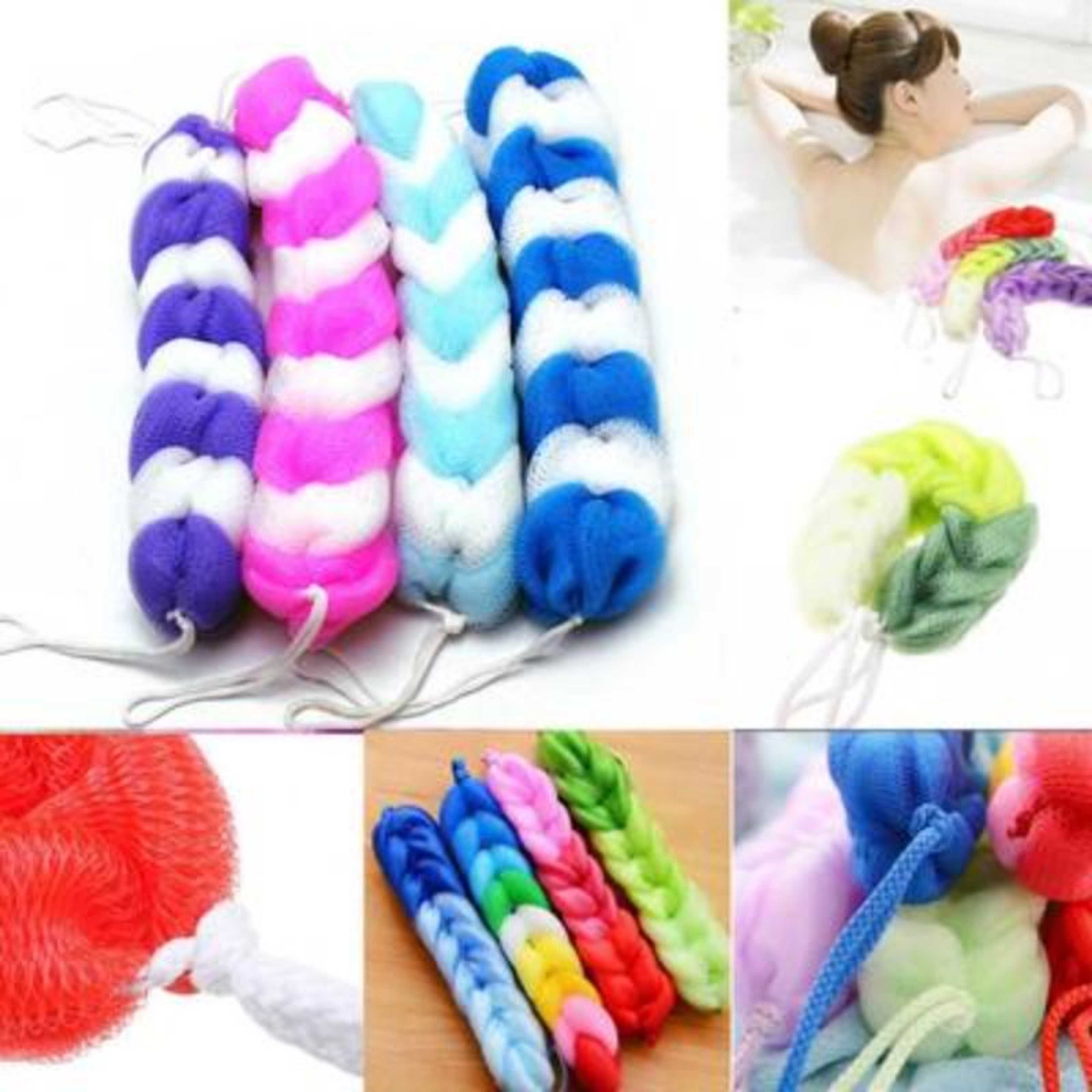 1Pcs Bath Sponge Shower Brush Scrubber