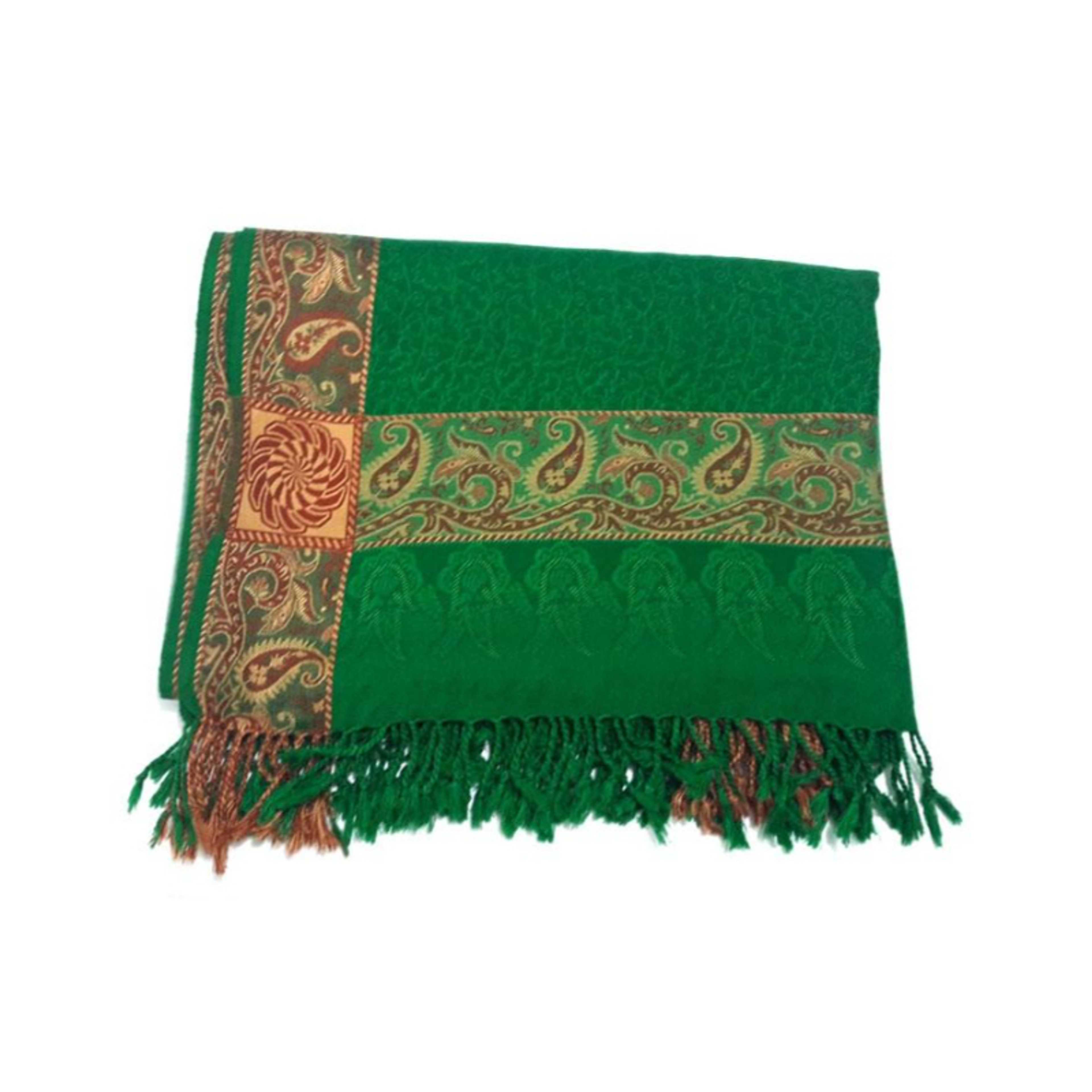 Hussaini Green Shawl / Bhaghdadi shawl