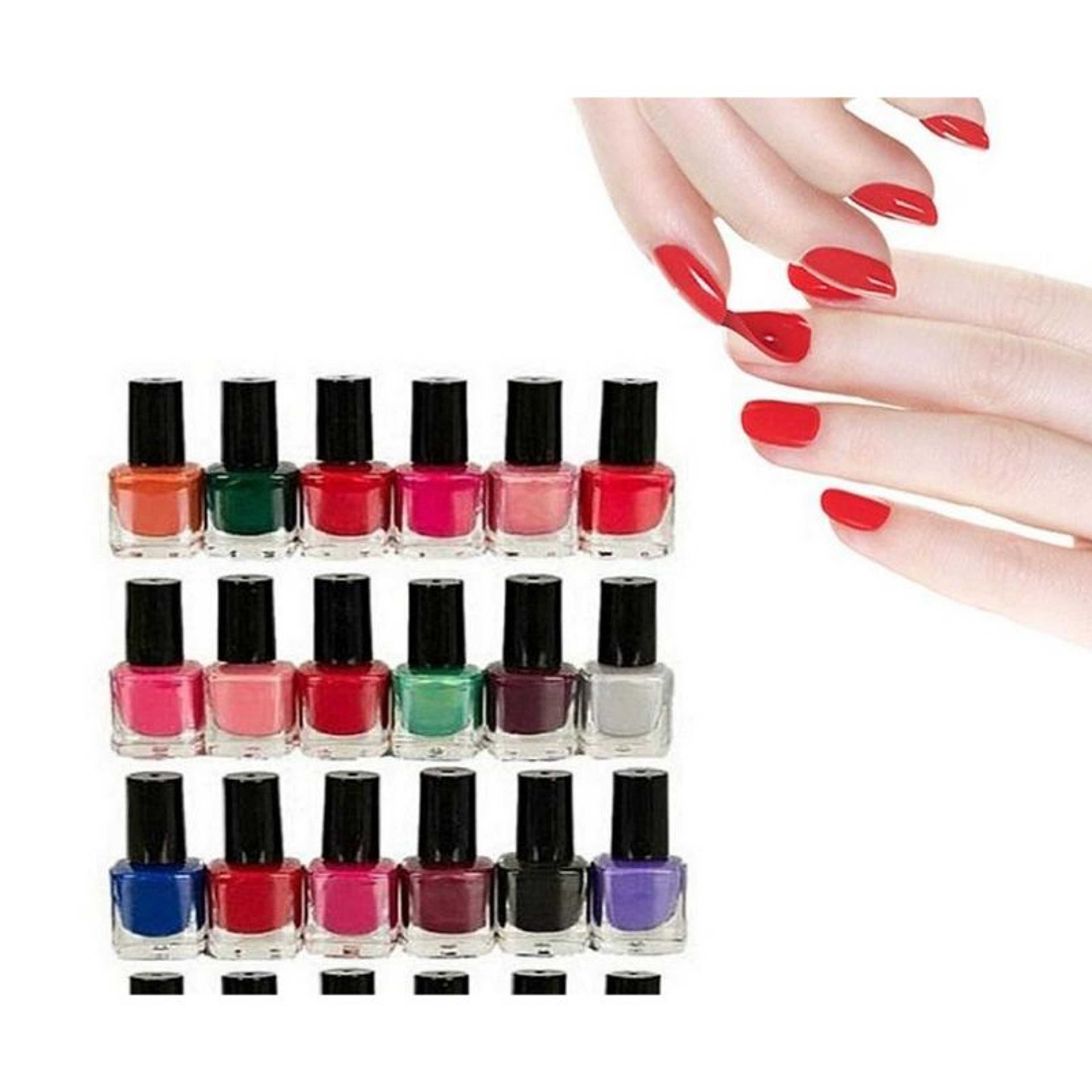 BUNDLE OF 10 - PEEL OFF NAIL PAINTS-POLISH (NEW) - Product Main Image