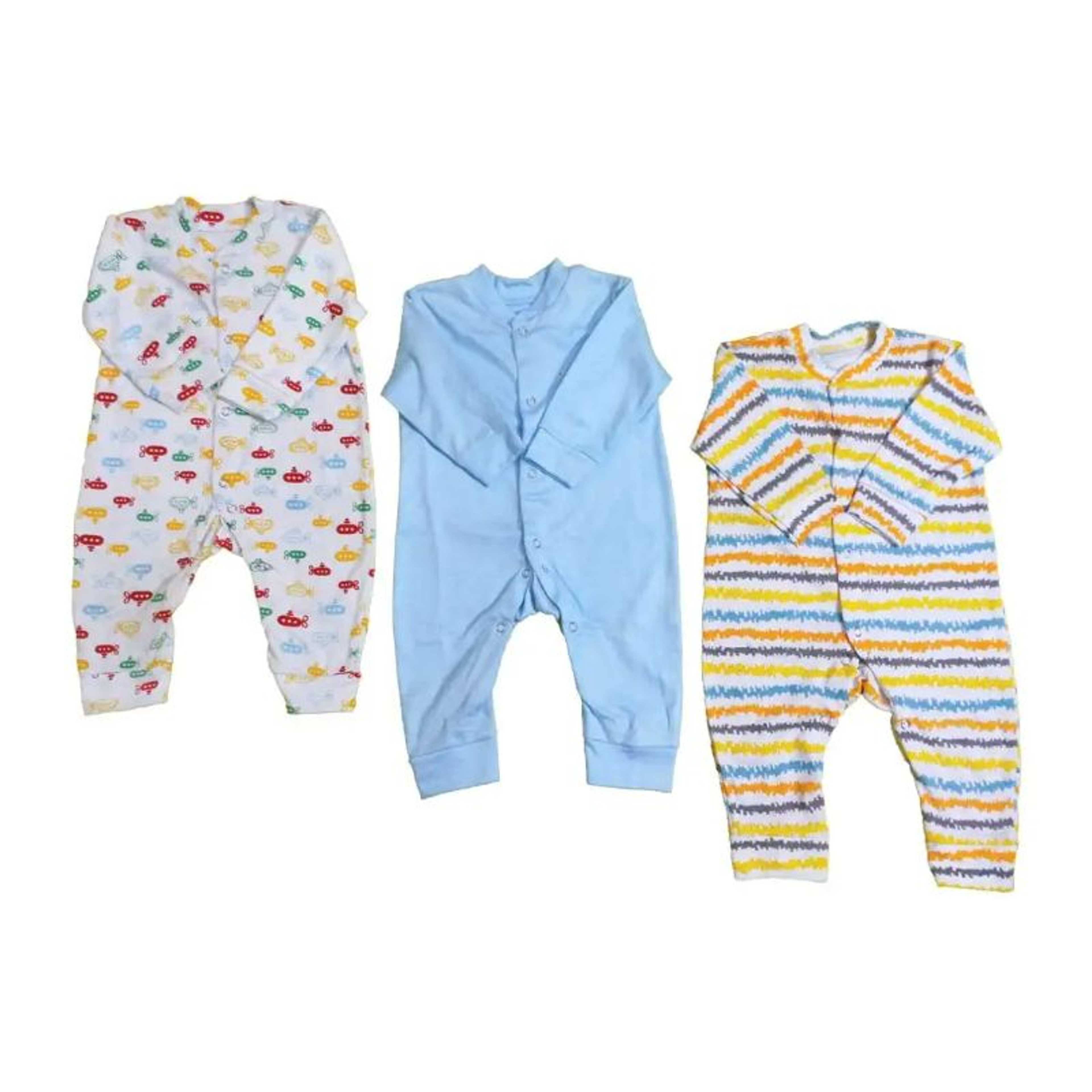Premium Unisex baby Body Suits set of three
