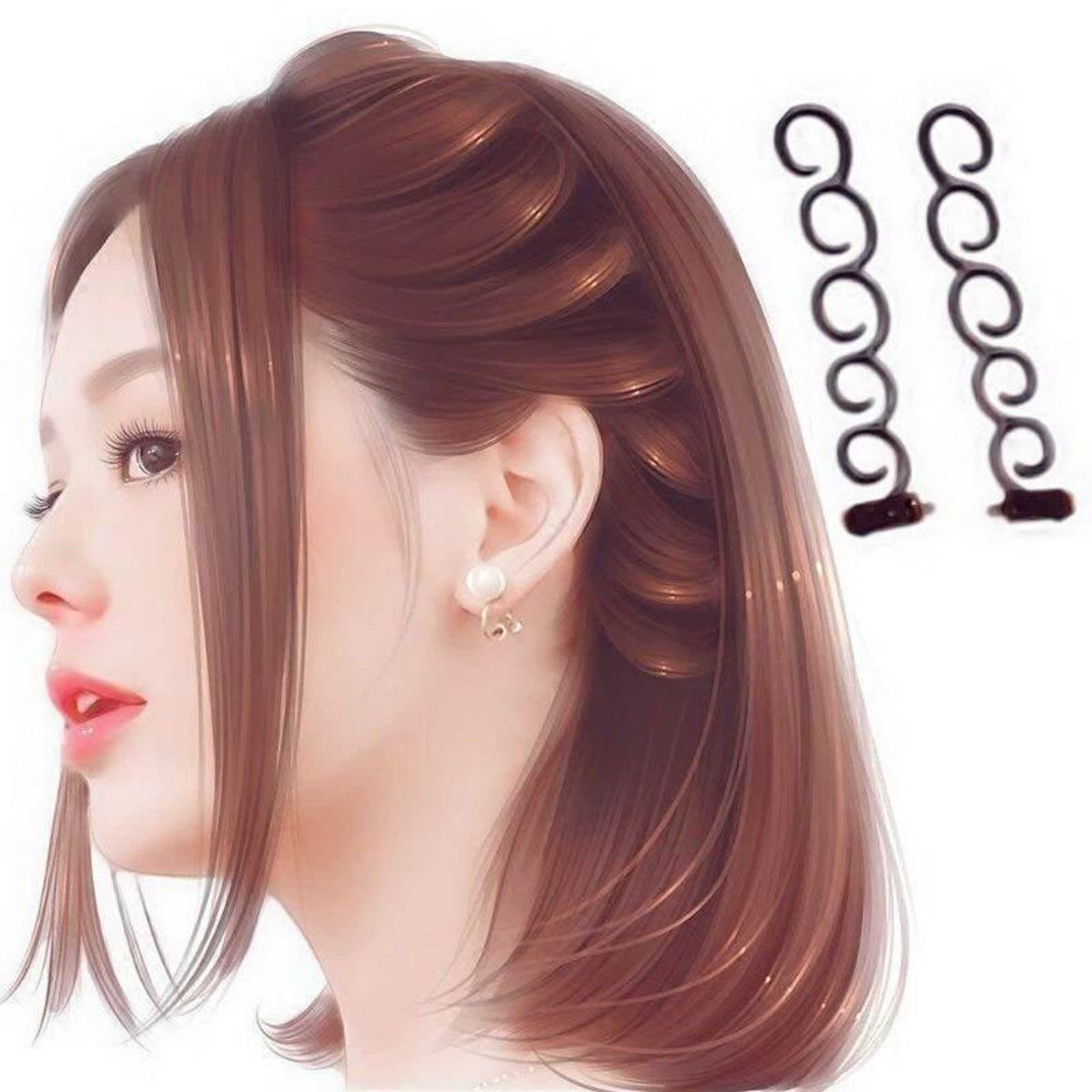 2pcs Hair Styling Tools Weave Braid Hair Braider Tool Hair Styling Tool