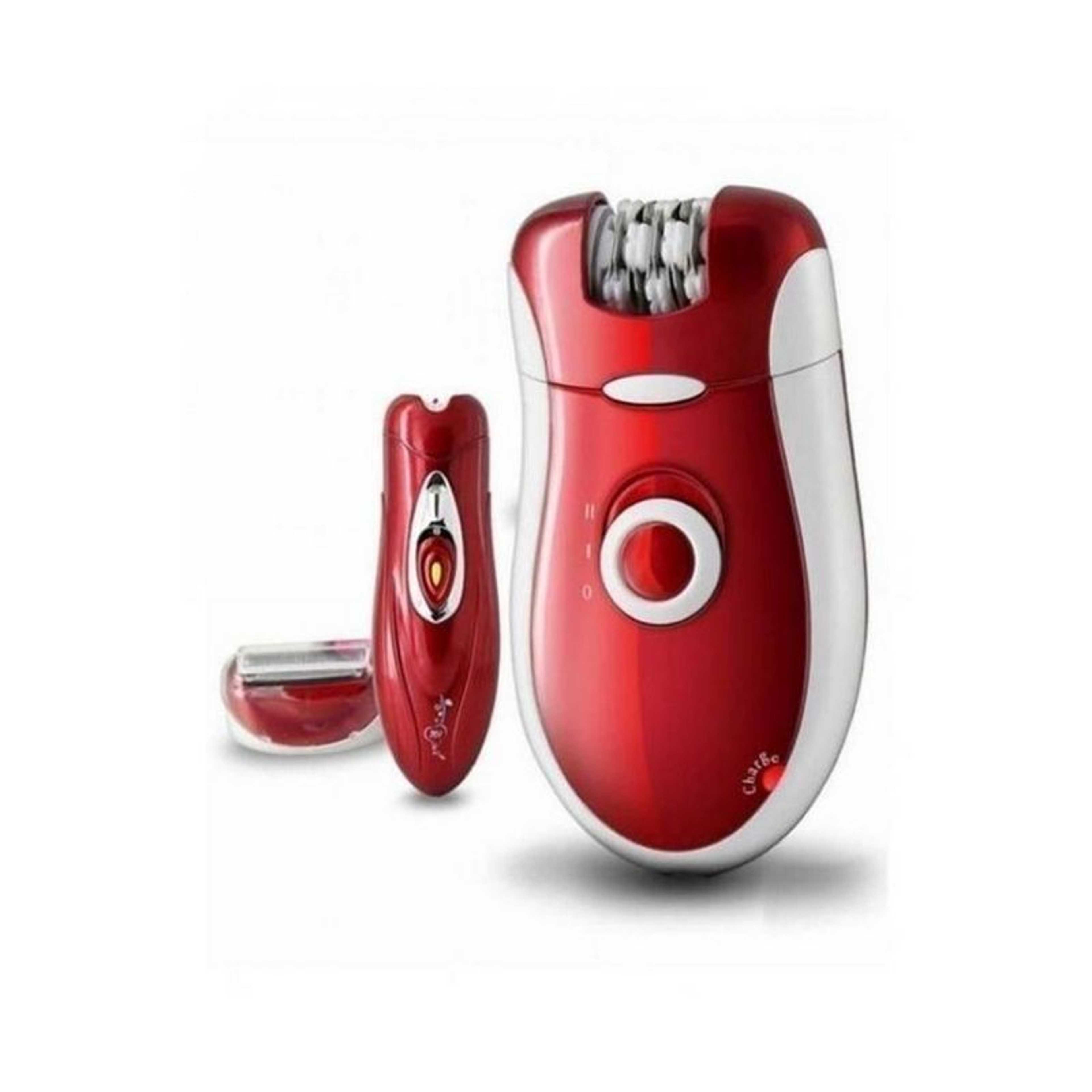 Brown - 3 in 1 Rechargeable Electric Lady Shaver Hair Removal Women Shaver Epilator Shaving Machine For Women Body Care