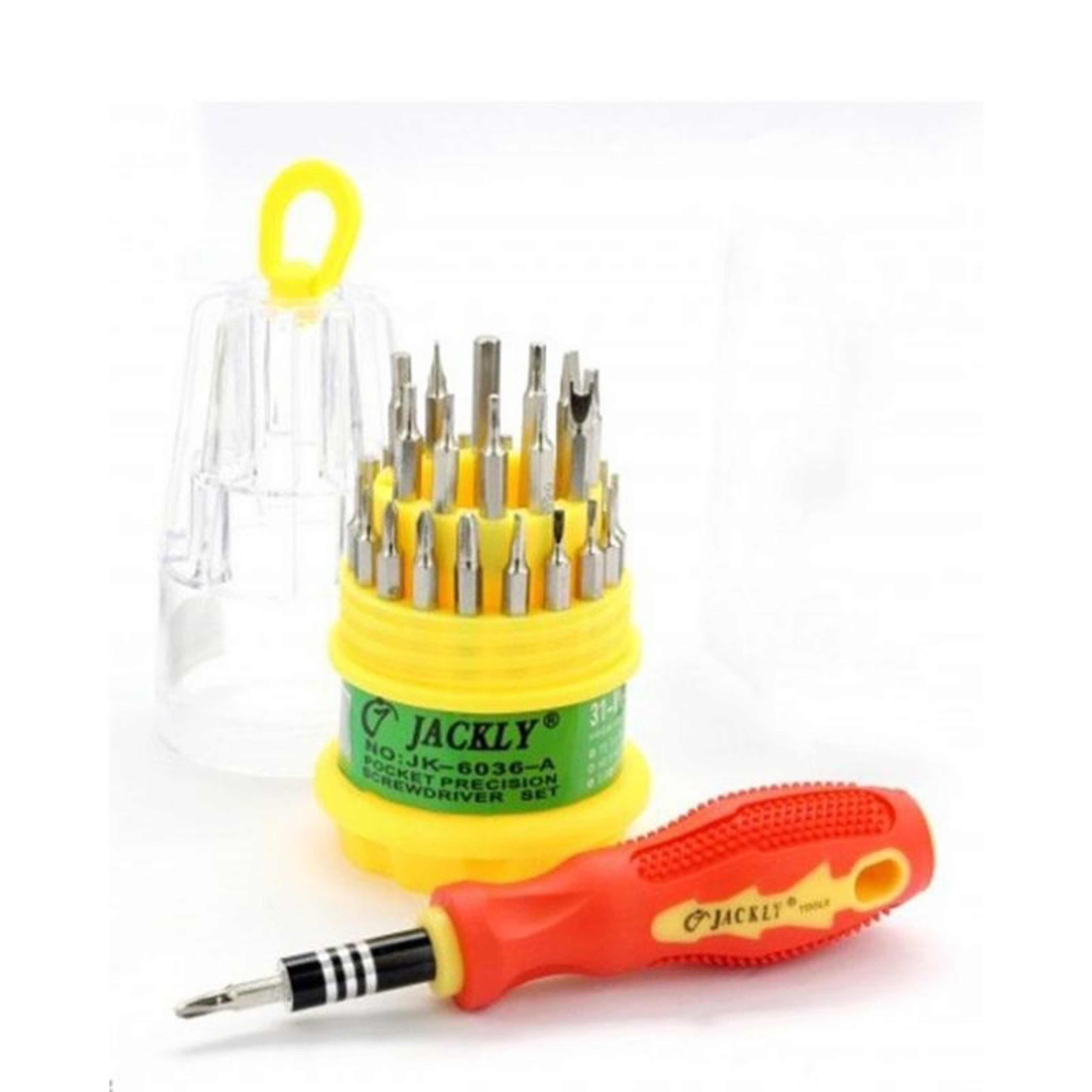 31 in 1 - Pocket Precision Screwdriver Set - Multicolour