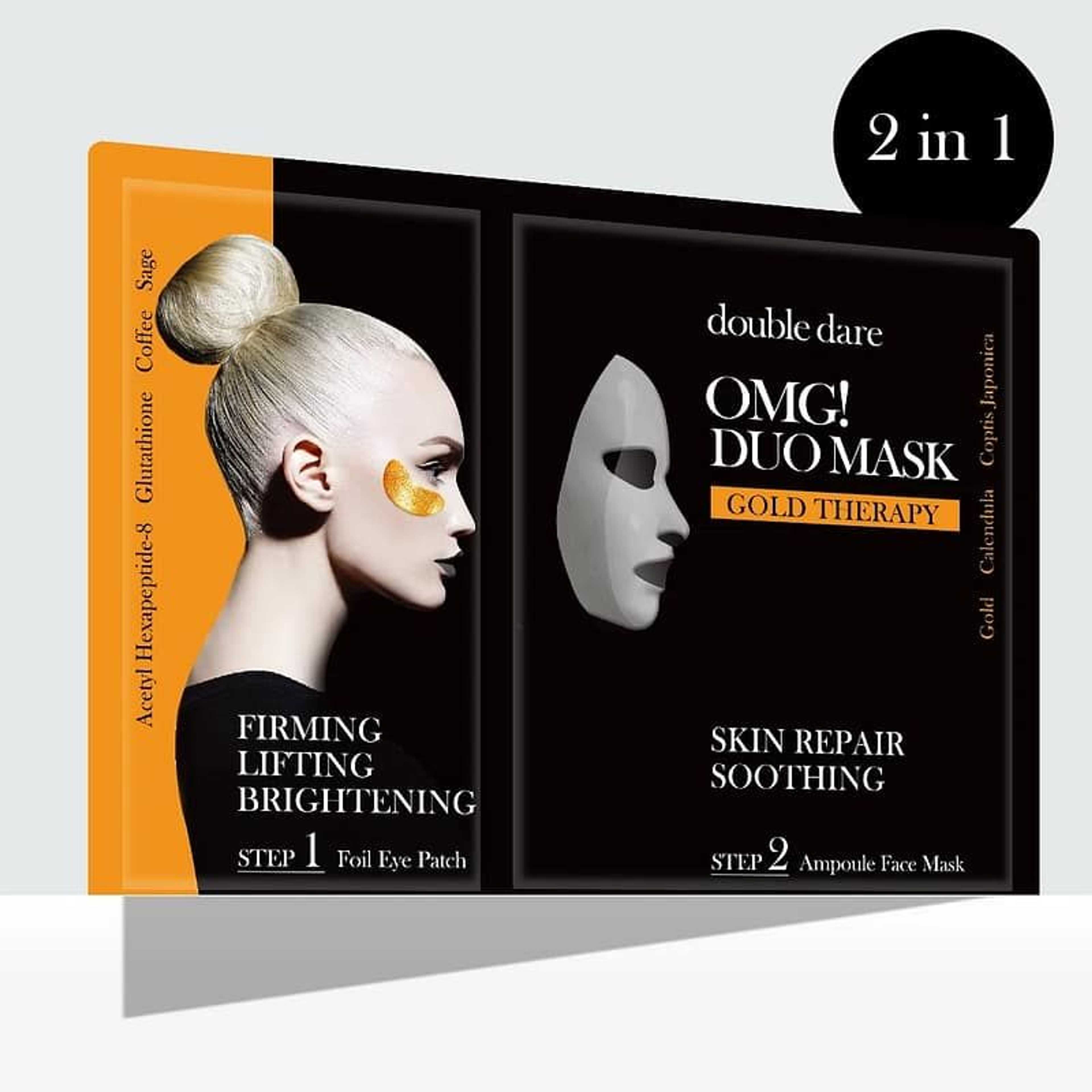 Double Dare OMG! DUO MASK GOLD THERAPY - Product Main Image